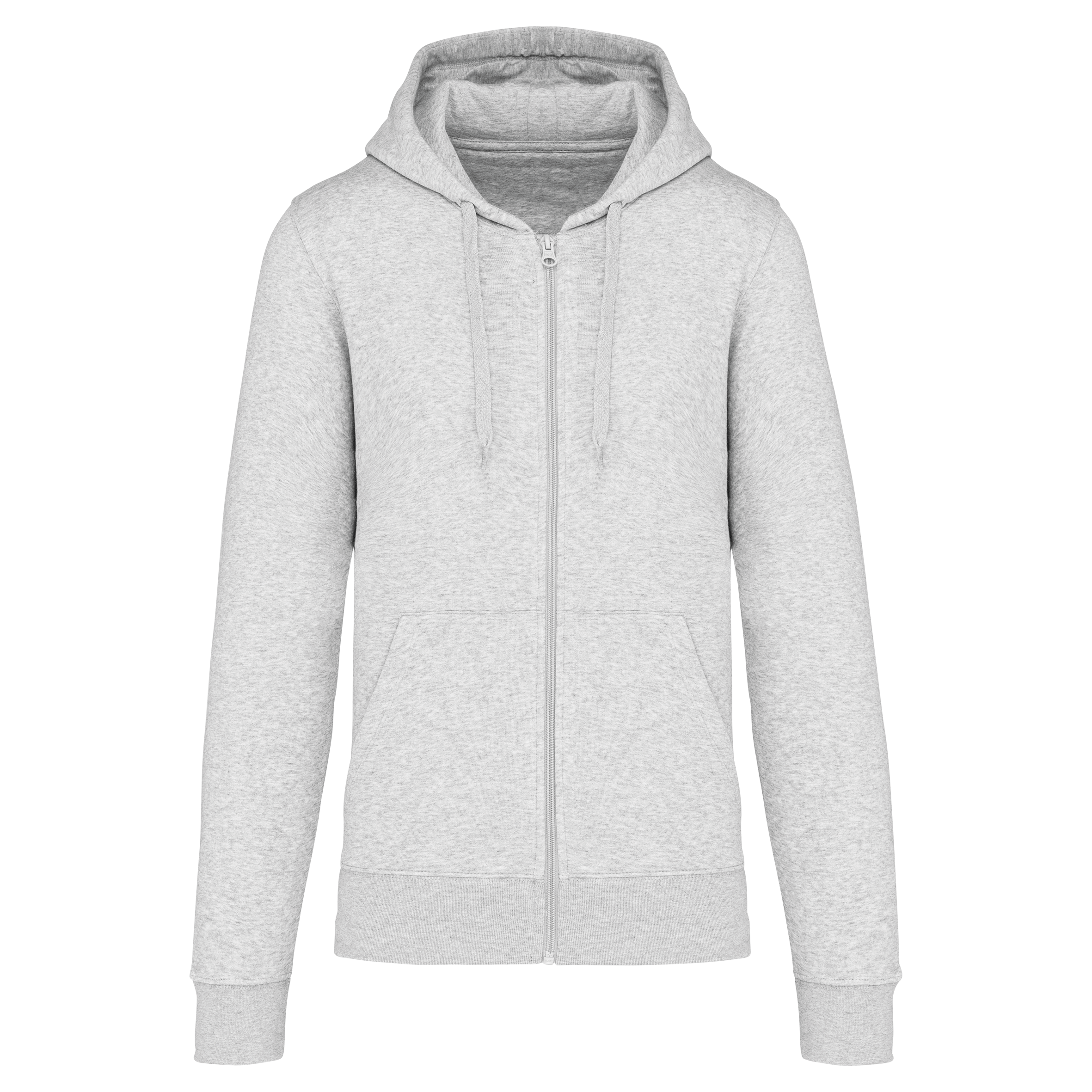 Sweat-shirt écoresponsable zippé à capuche homme - Image 10