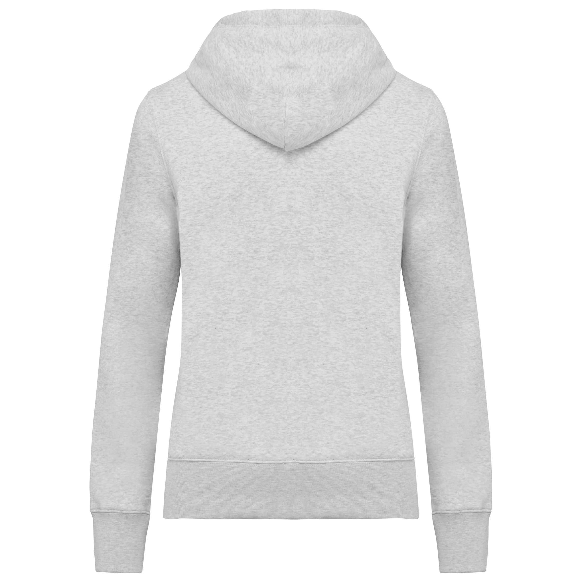 Sweat-shirt écoresponsable zippé à capuche femme - Image 12