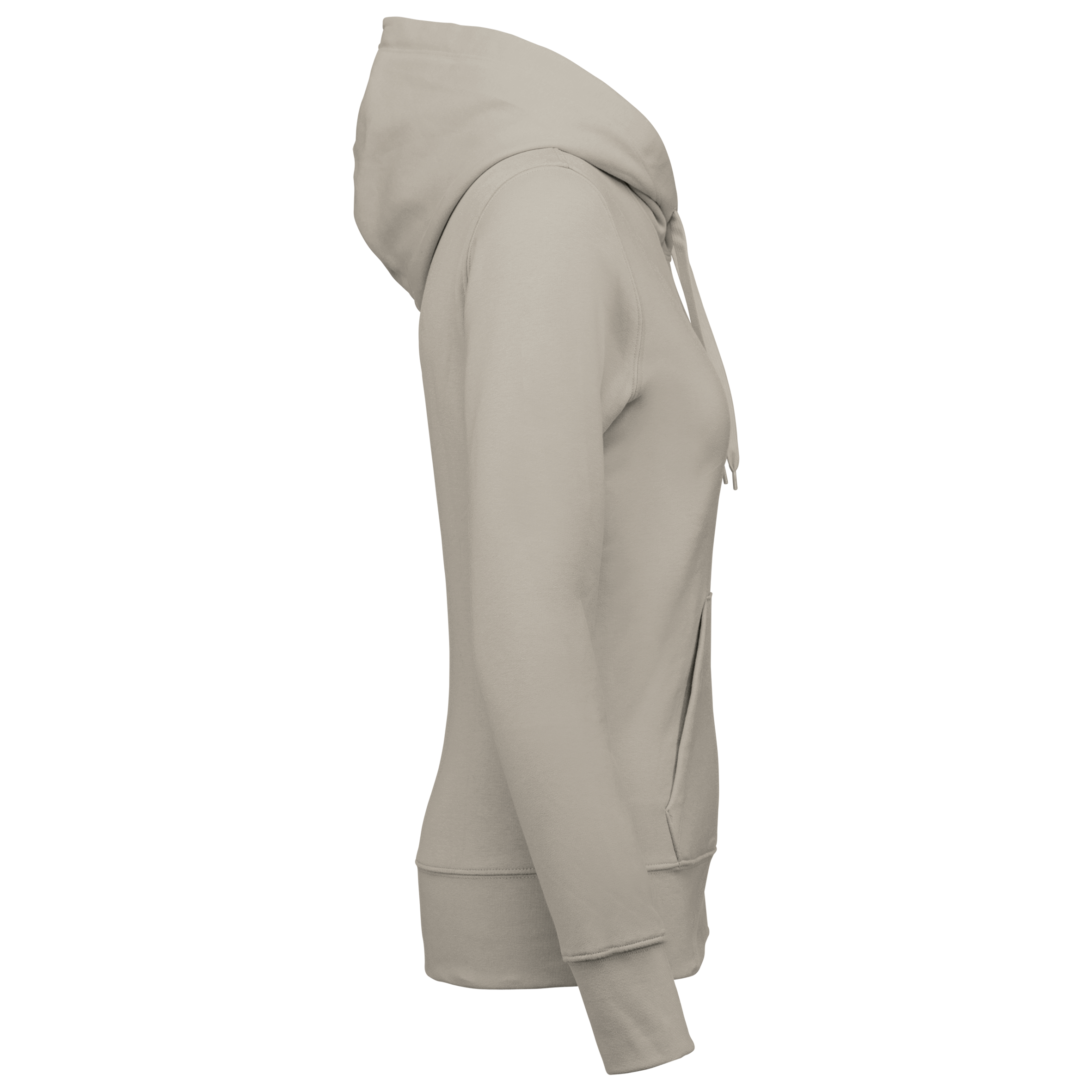 Sweat-shirt écoresponsable zippé à capuche femme - Image 20