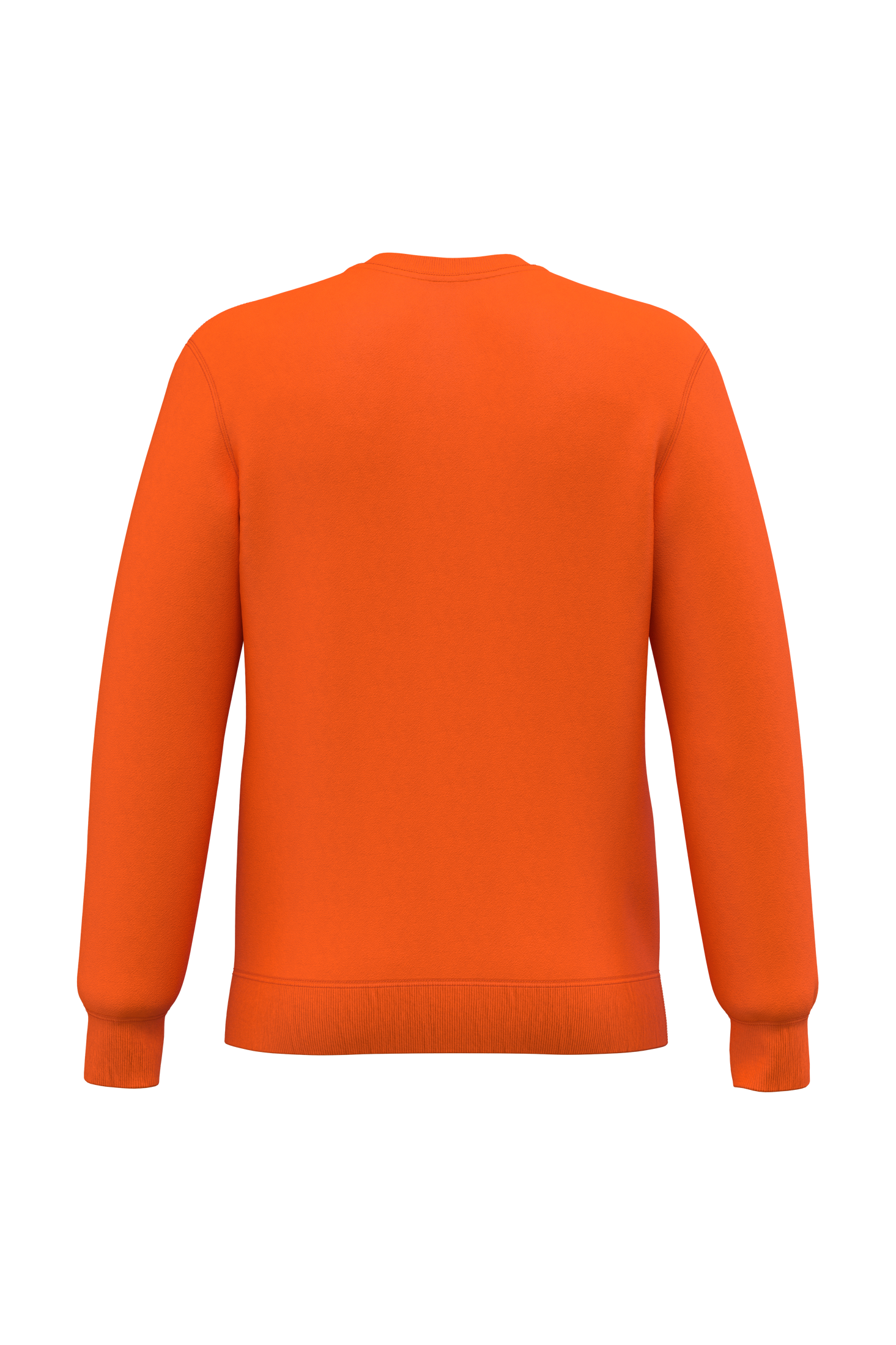 Sudadera cuello redondo reciclada unisex