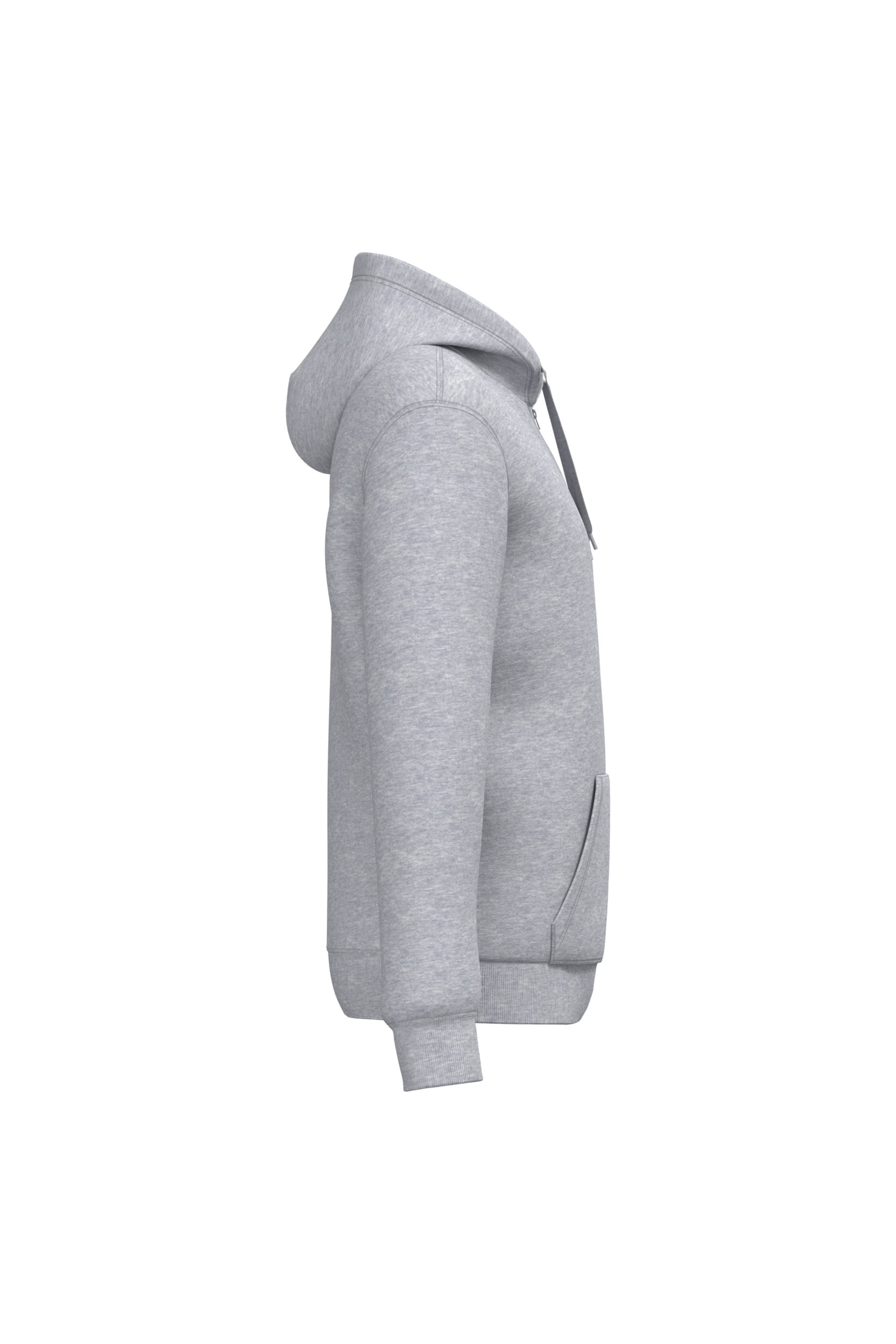 Sweat-shirt recyclé zippé à capuche unisexe - Image 39