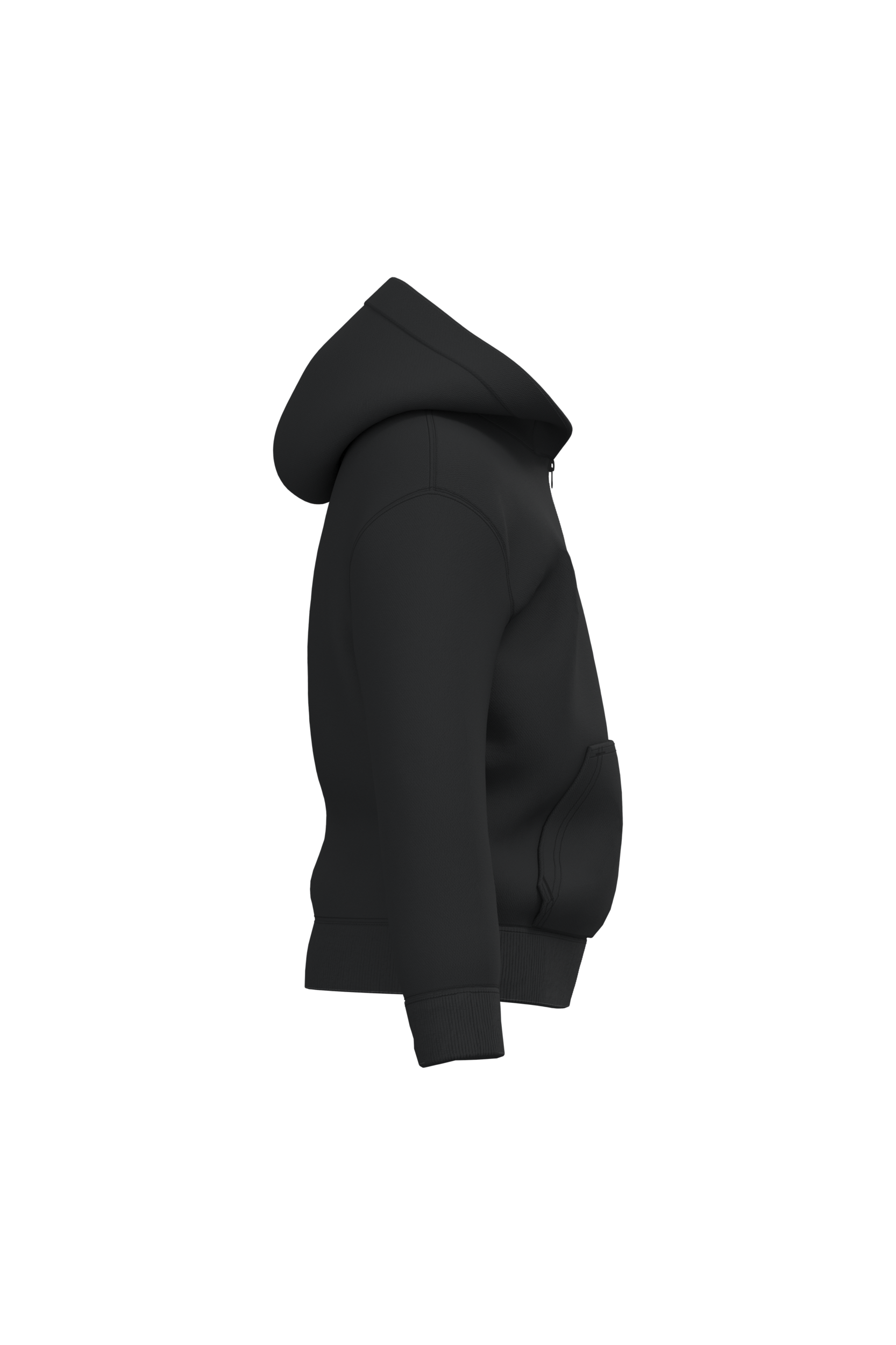 Sweat-shirt recyclé zippé à capuche enfant - Image 15