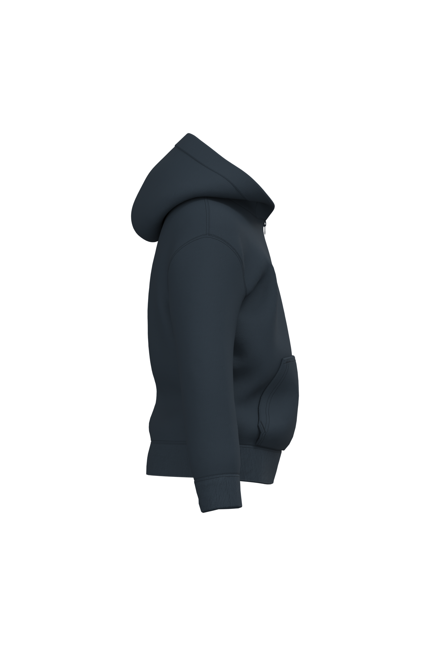 Sweat-shirt recyclé zippé à capuche enfant - Image 18