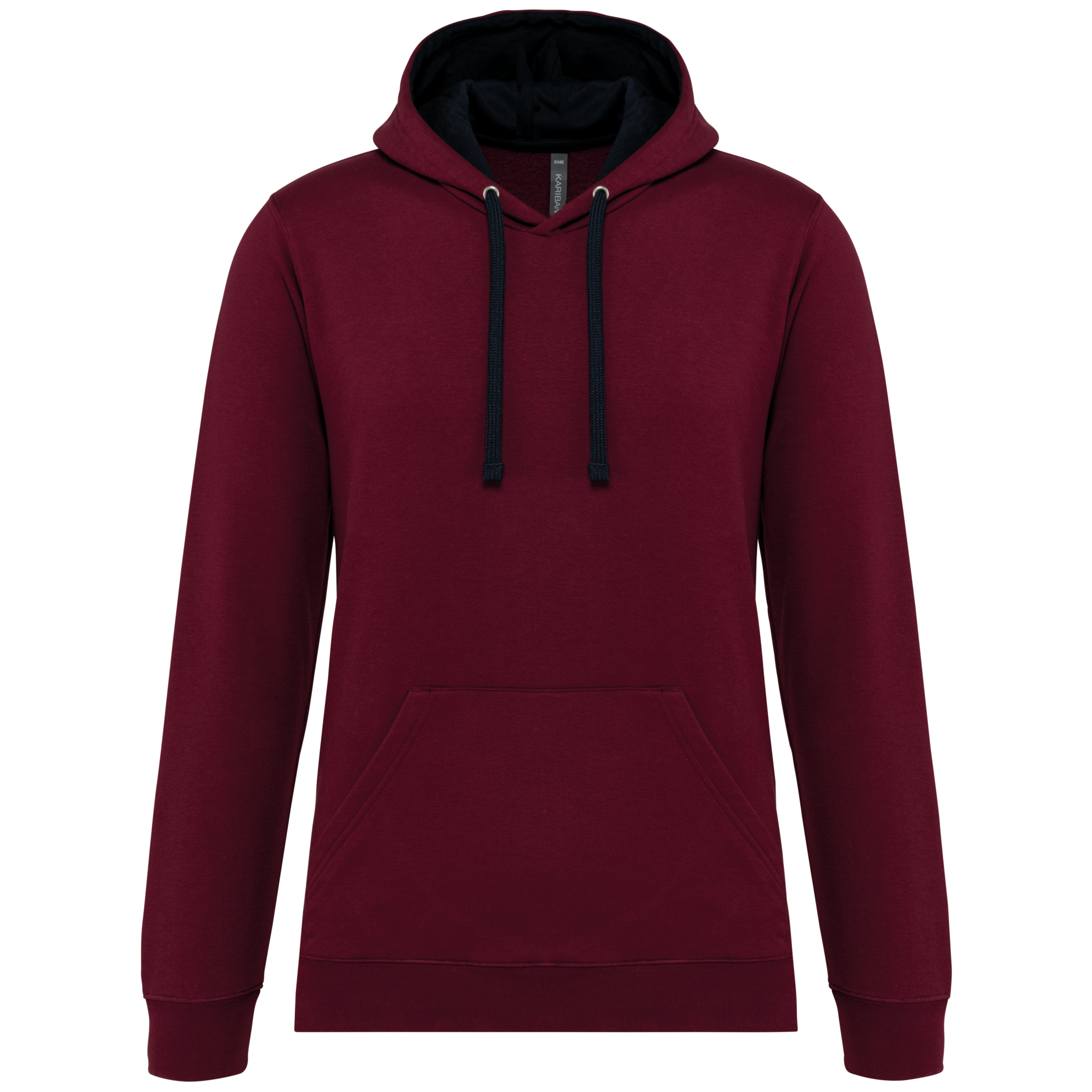 Sweat-shirt capuche contrastée homme - Image 76