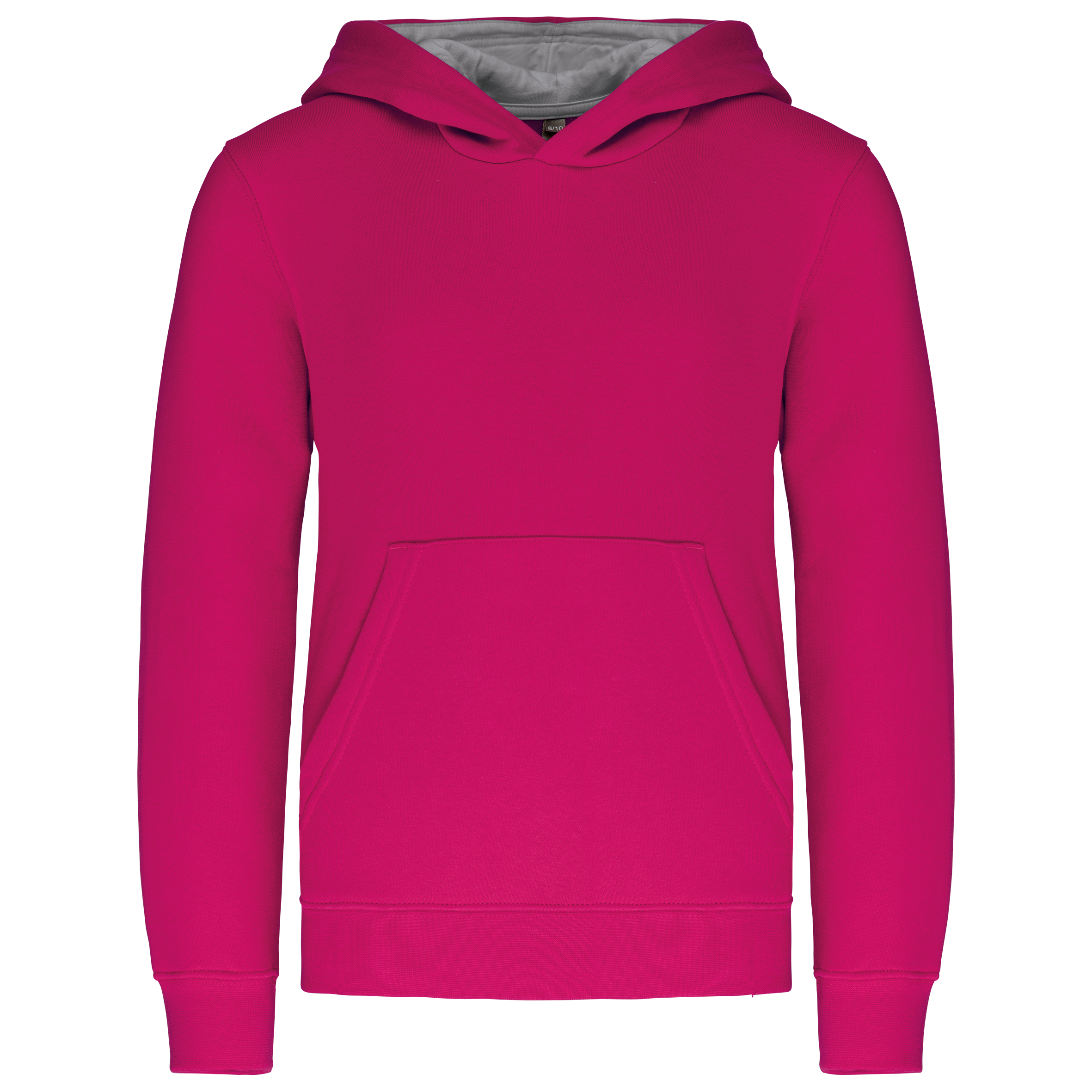 Sweat-shirt capuche contrastée enfant - Image 23