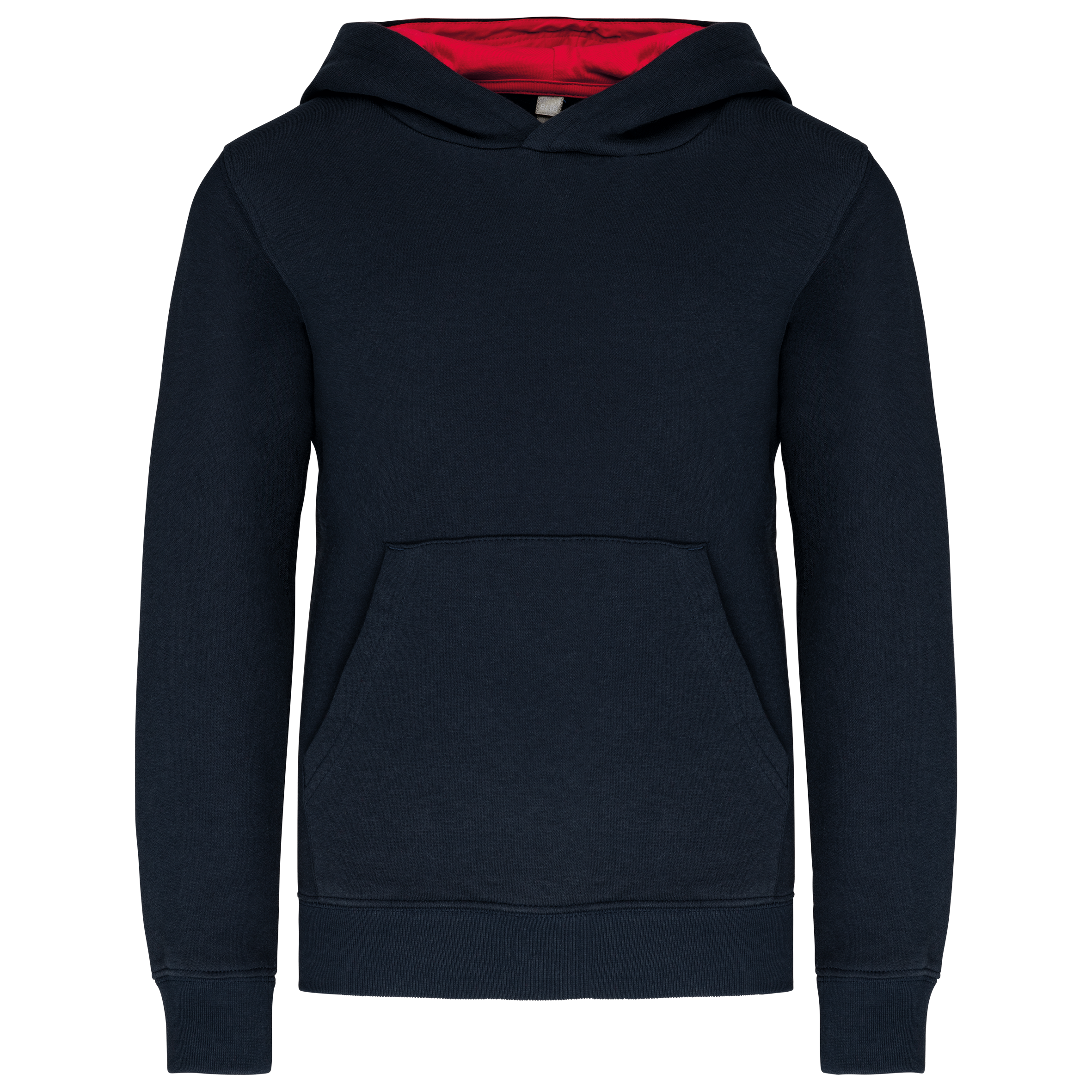 Sweat-shirt capuche contrastée enfant - Image 38