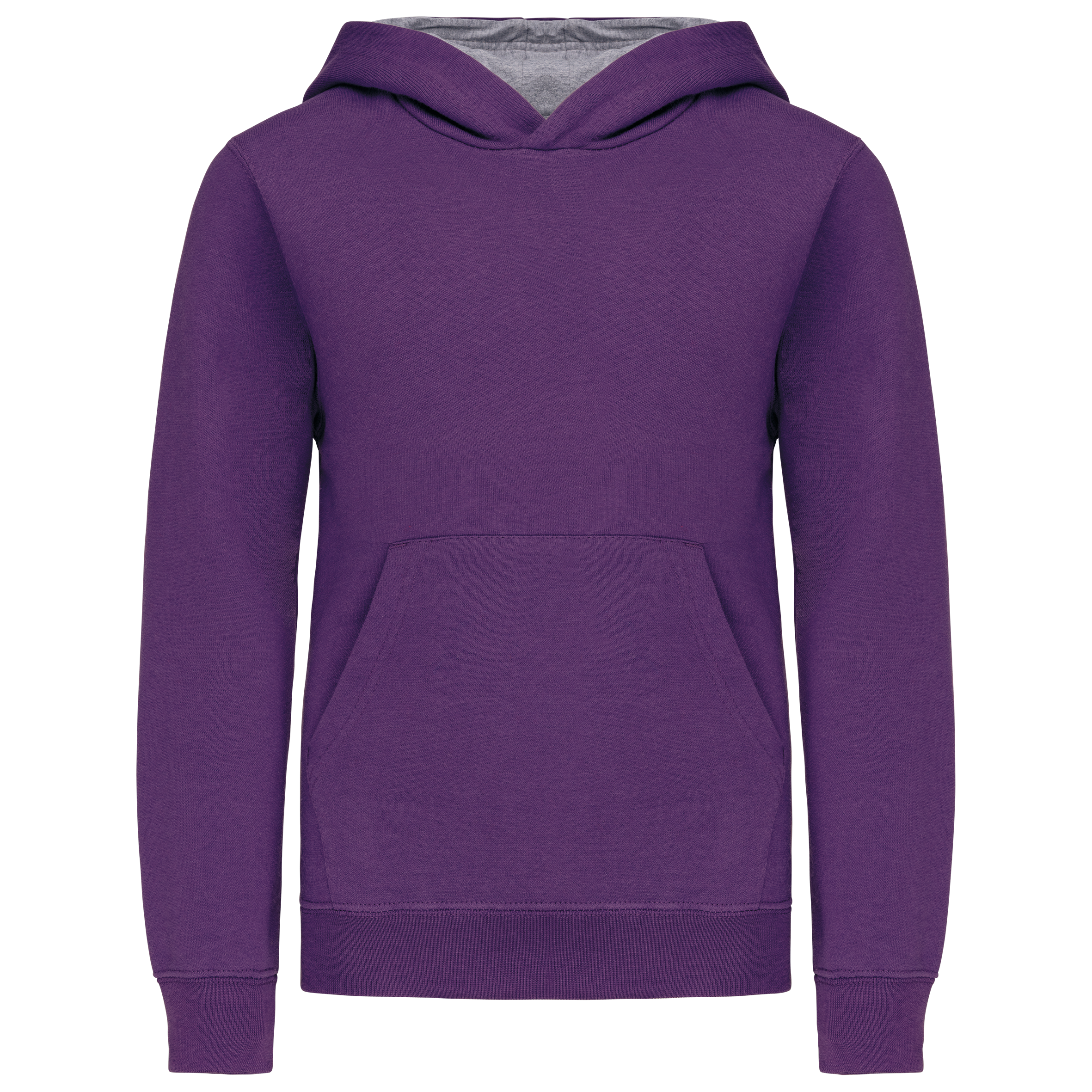 Sweat-shirt capuche contrastée enfant - Image 44