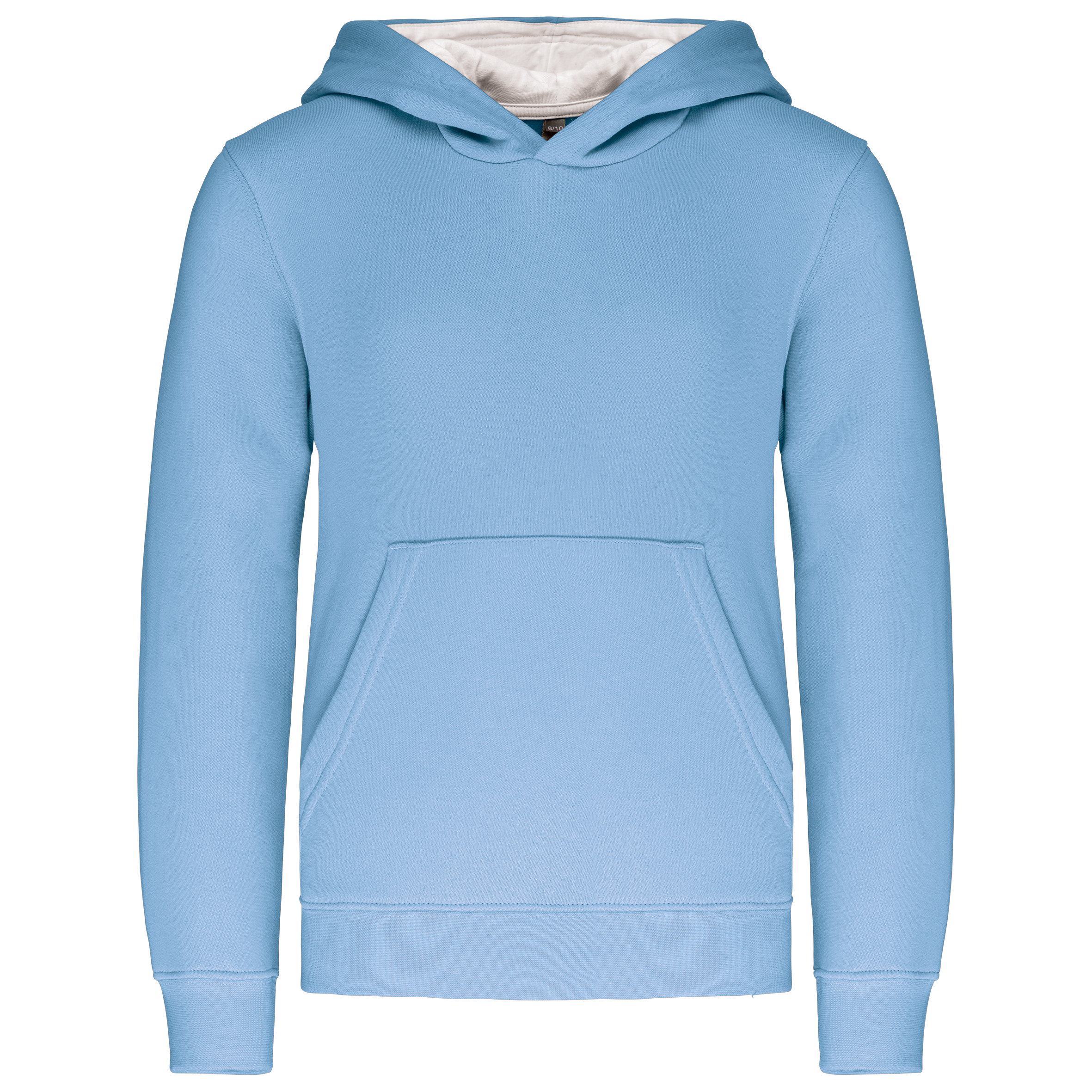 Sweat-shirt capuche contrastée enfant - Image 50