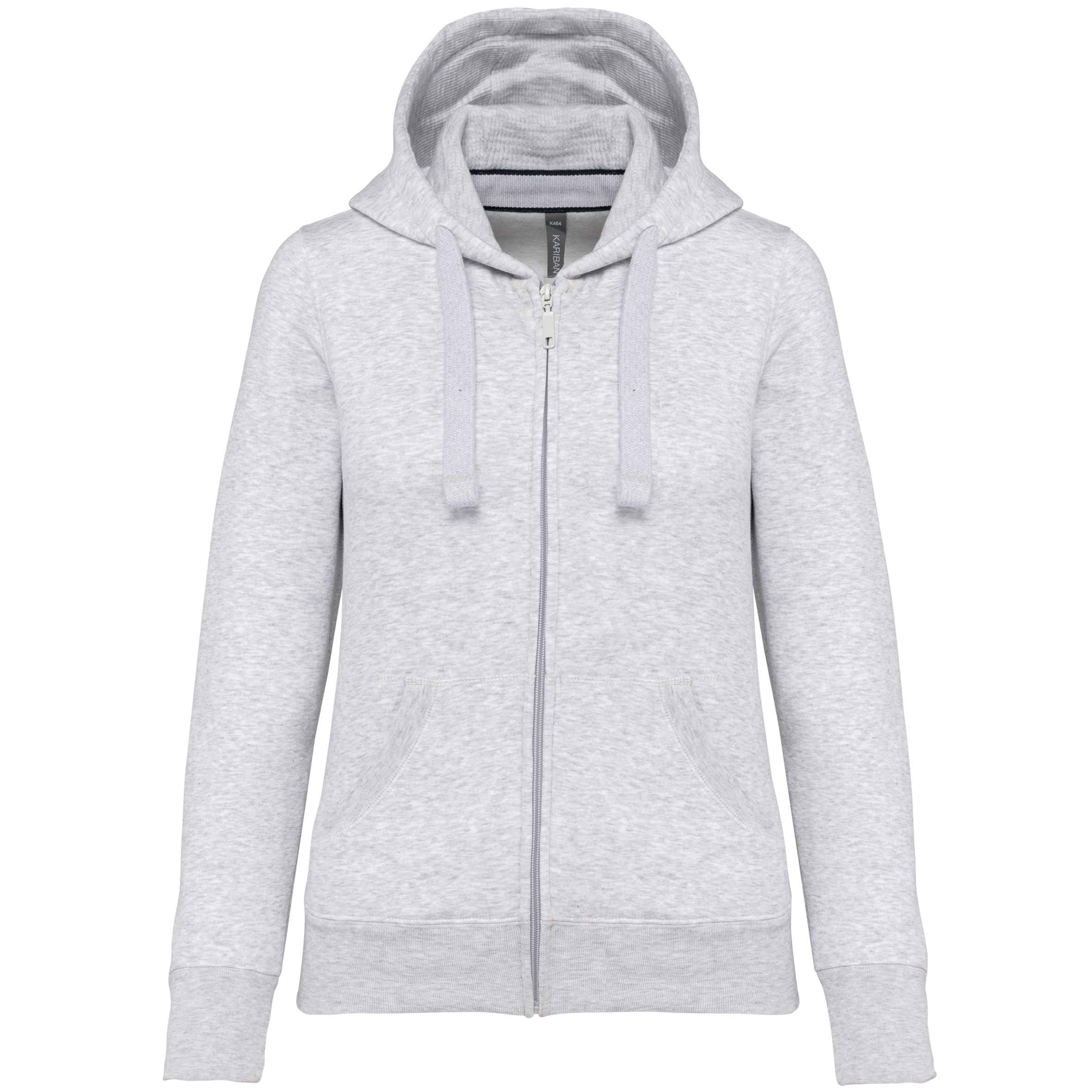 Sweat-shirt zippé capuche femme - Image 14