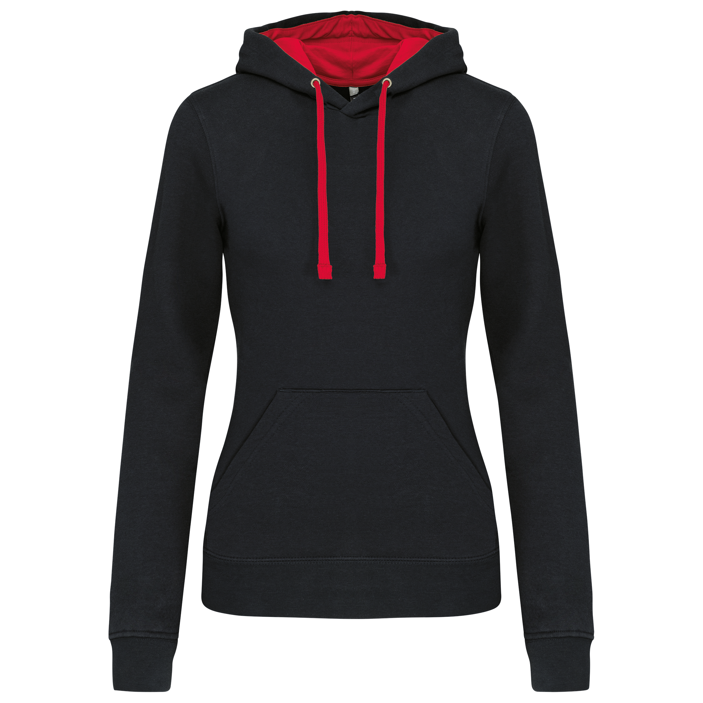 Sweat-shirt capuche contrastée femme - Image 16