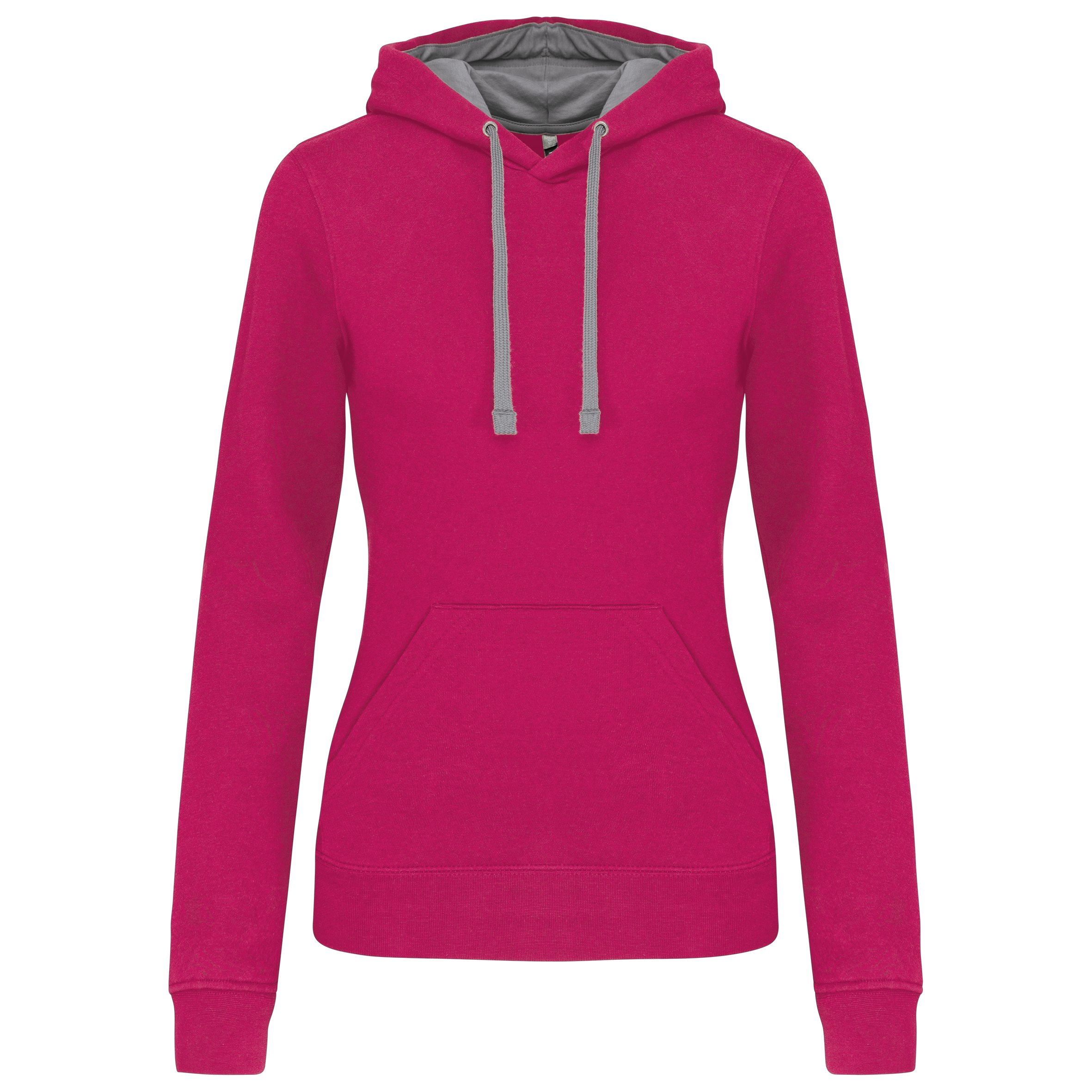 Sweat-shirt capuche contrastée femme - Image 25