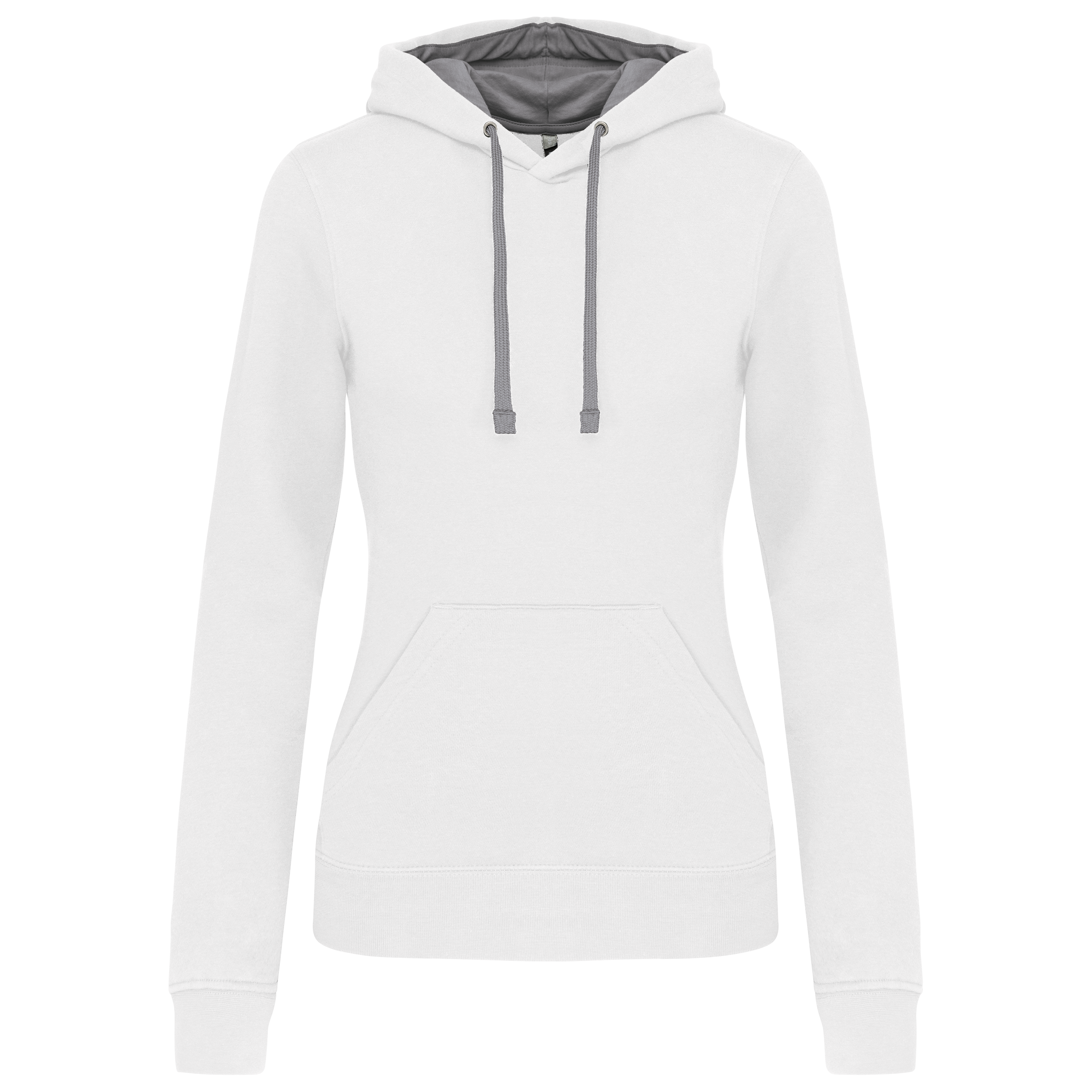 Sweat-shirt capuche contrastée femme - Image 61