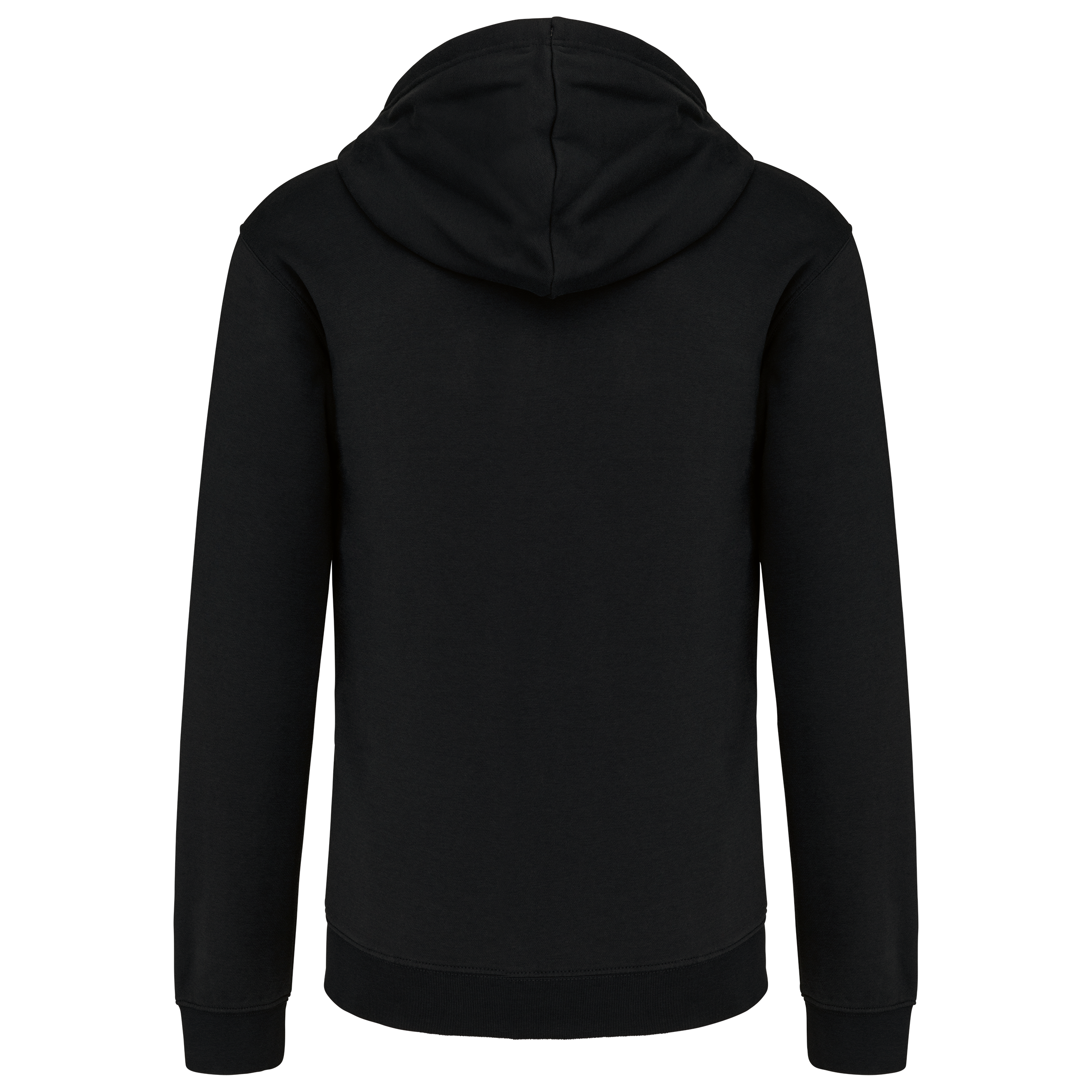 Sweat-shirt zippé capuche contrastée - Image 13