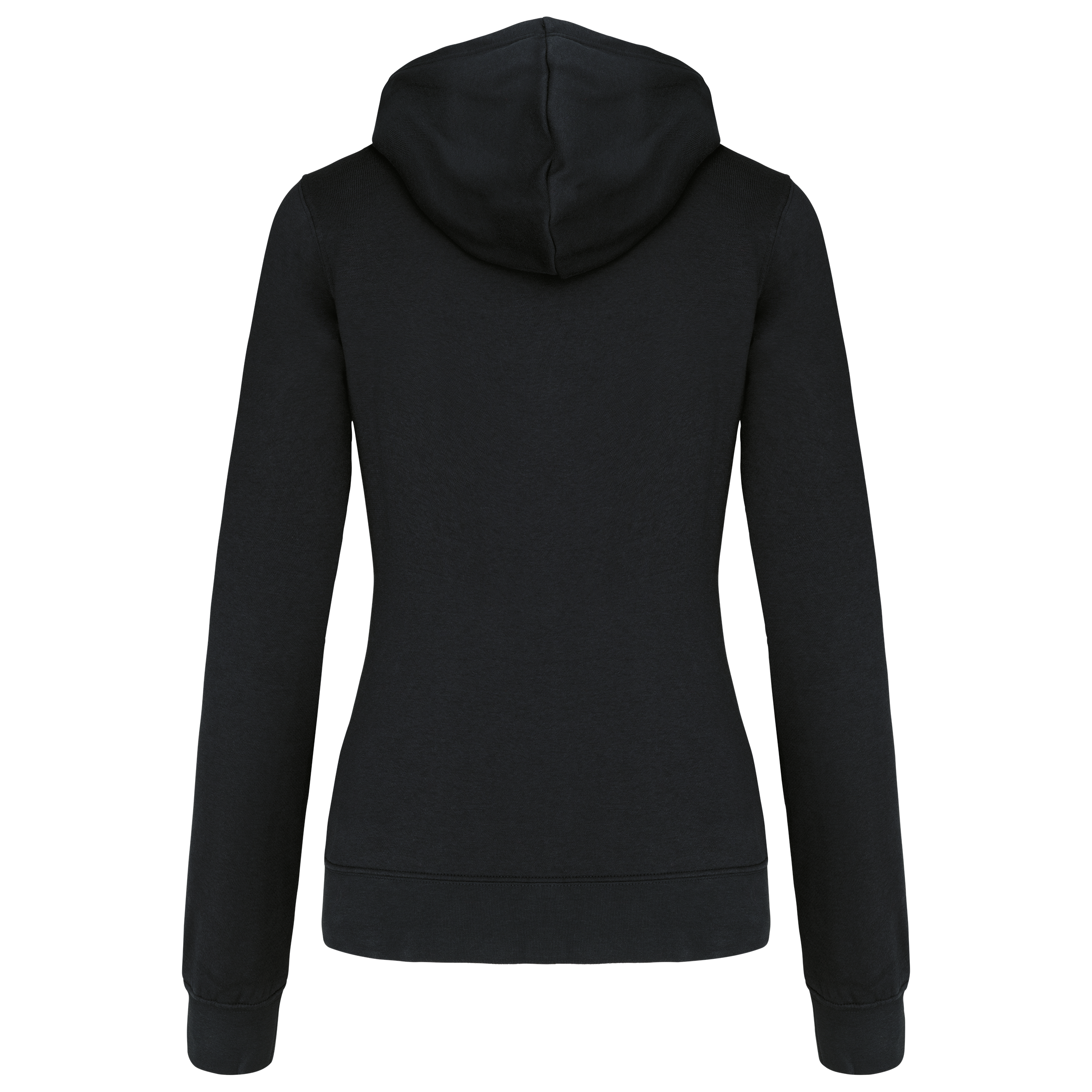 Sweat-shirt zippé capuche contrastée femme - Image 16