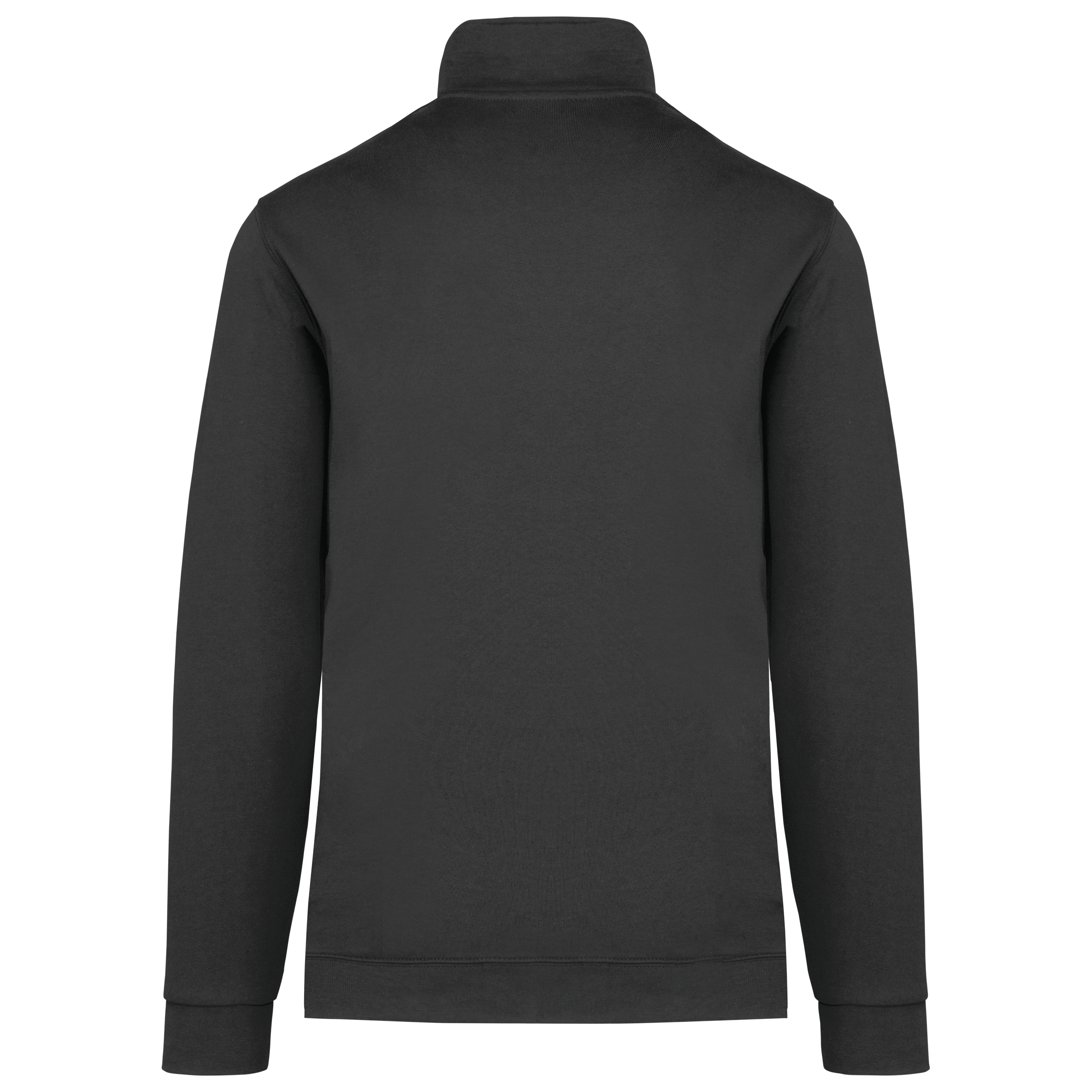 Casaco cardado com fecho - Dark Grey