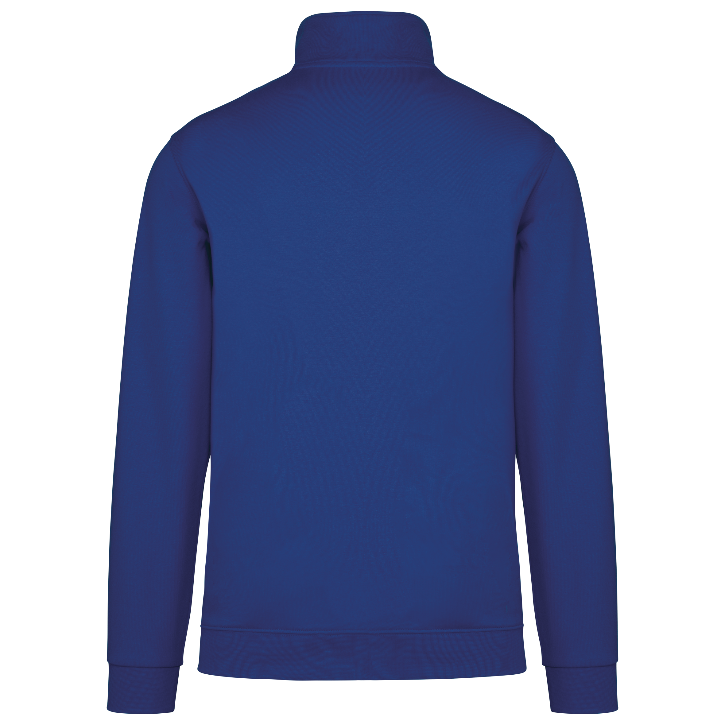 Casaco cardado com fecho - Royal Blue