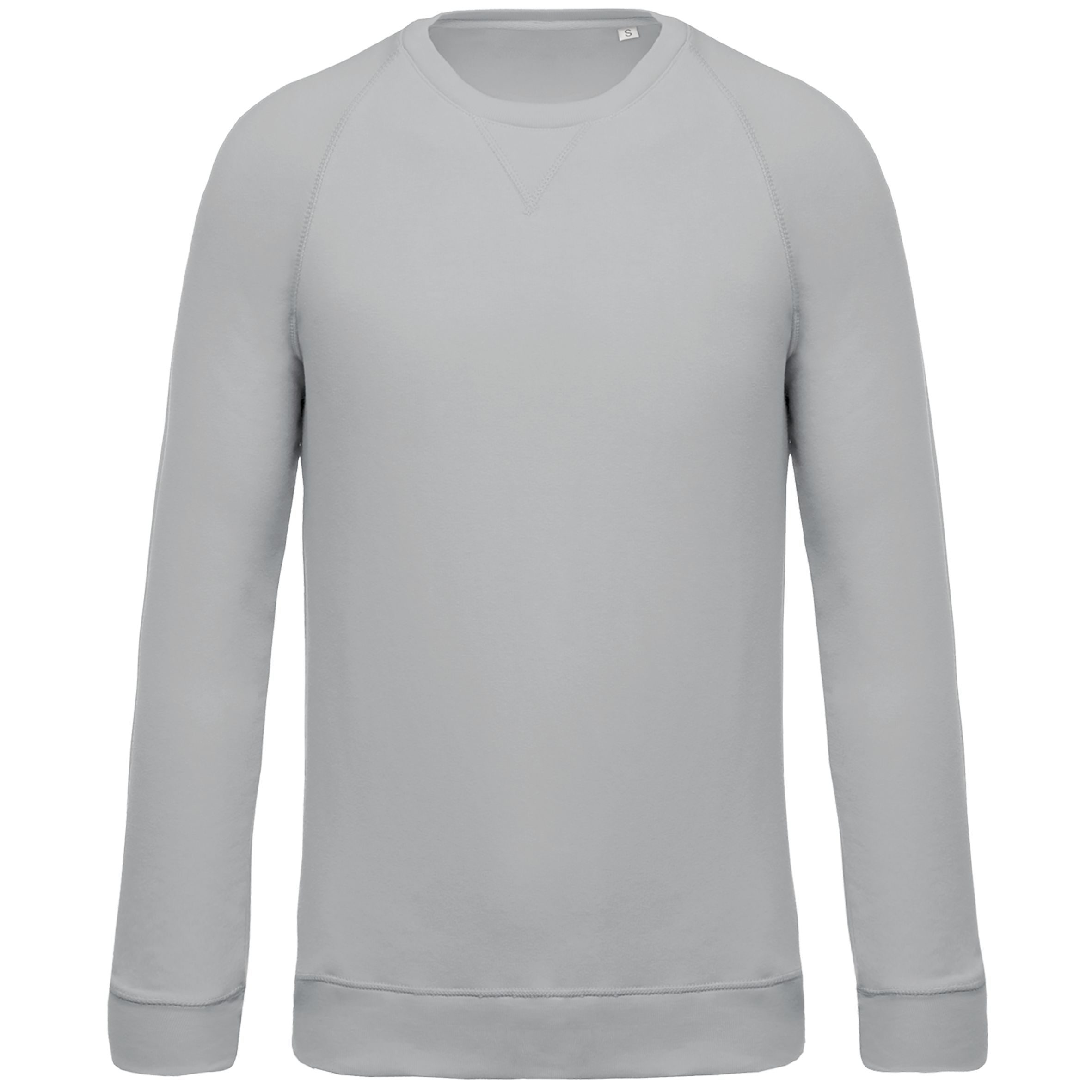 Sweat-shirt Bio col rond manches raglan homme - Image 44