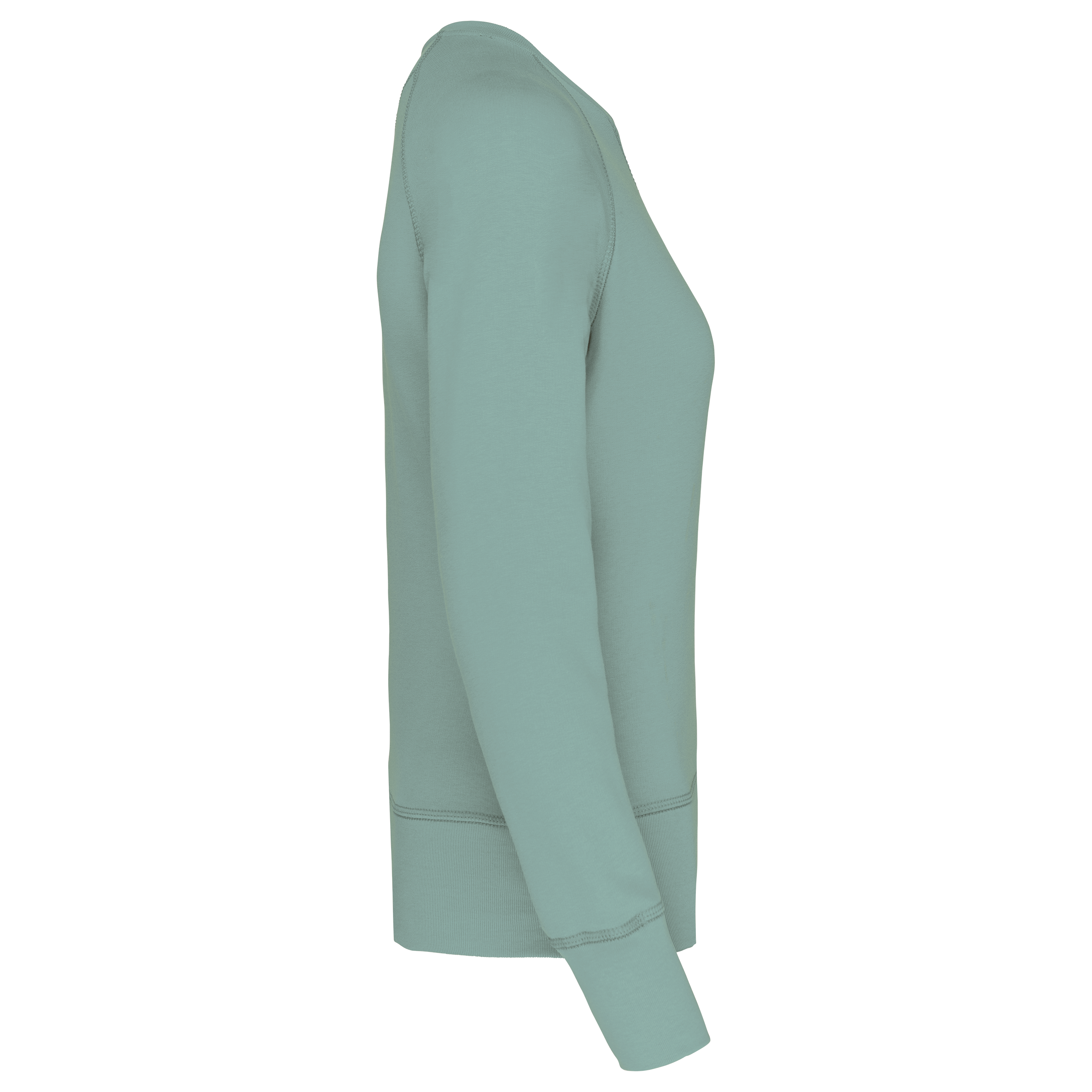 Sweat-shirt Bio col rond manches raglan femme - Image 43