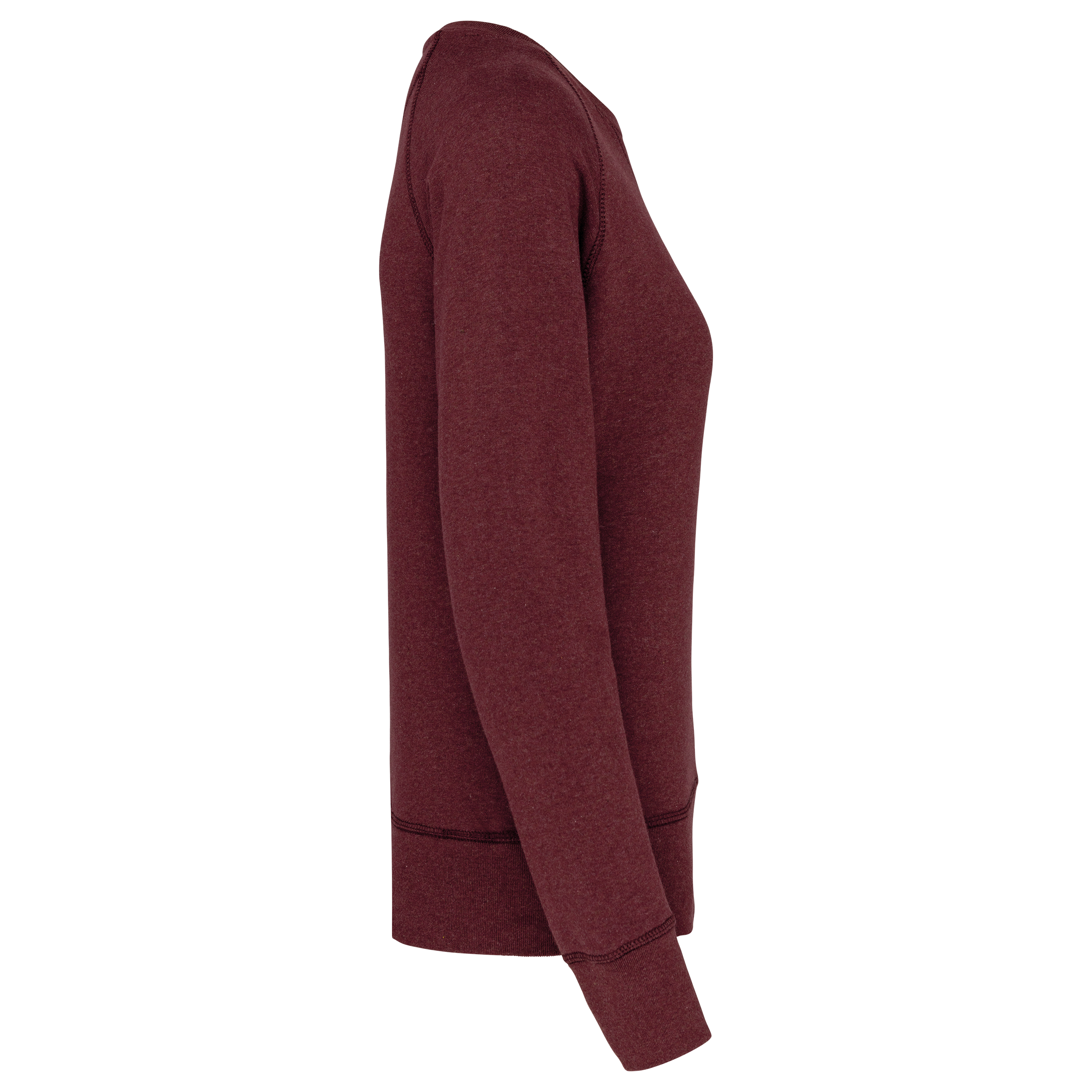 Sweat-shirt Bio col rond manches raglan femme - Image 52