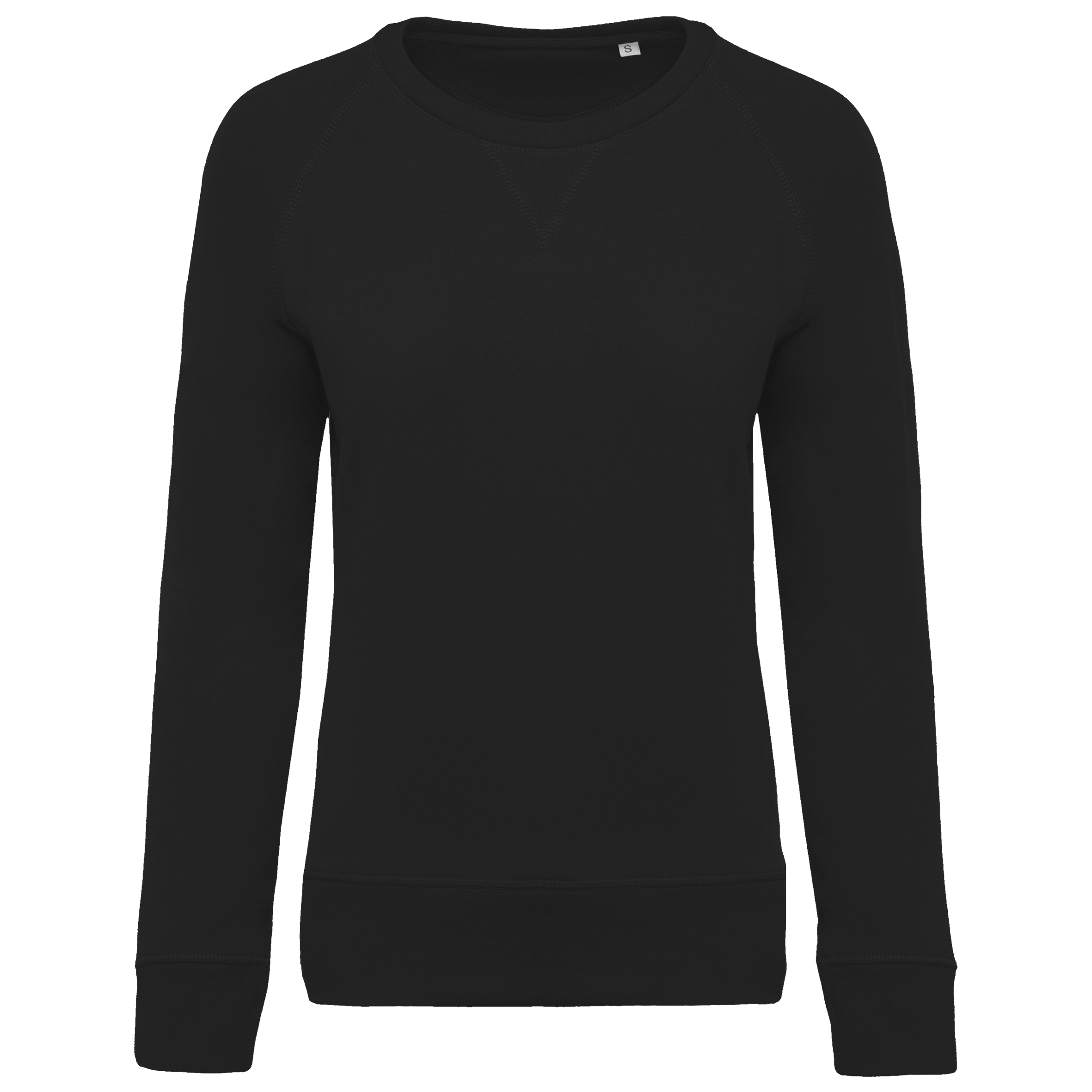 Sweat-shirt Bio col rond manches raglan femme - Image 15