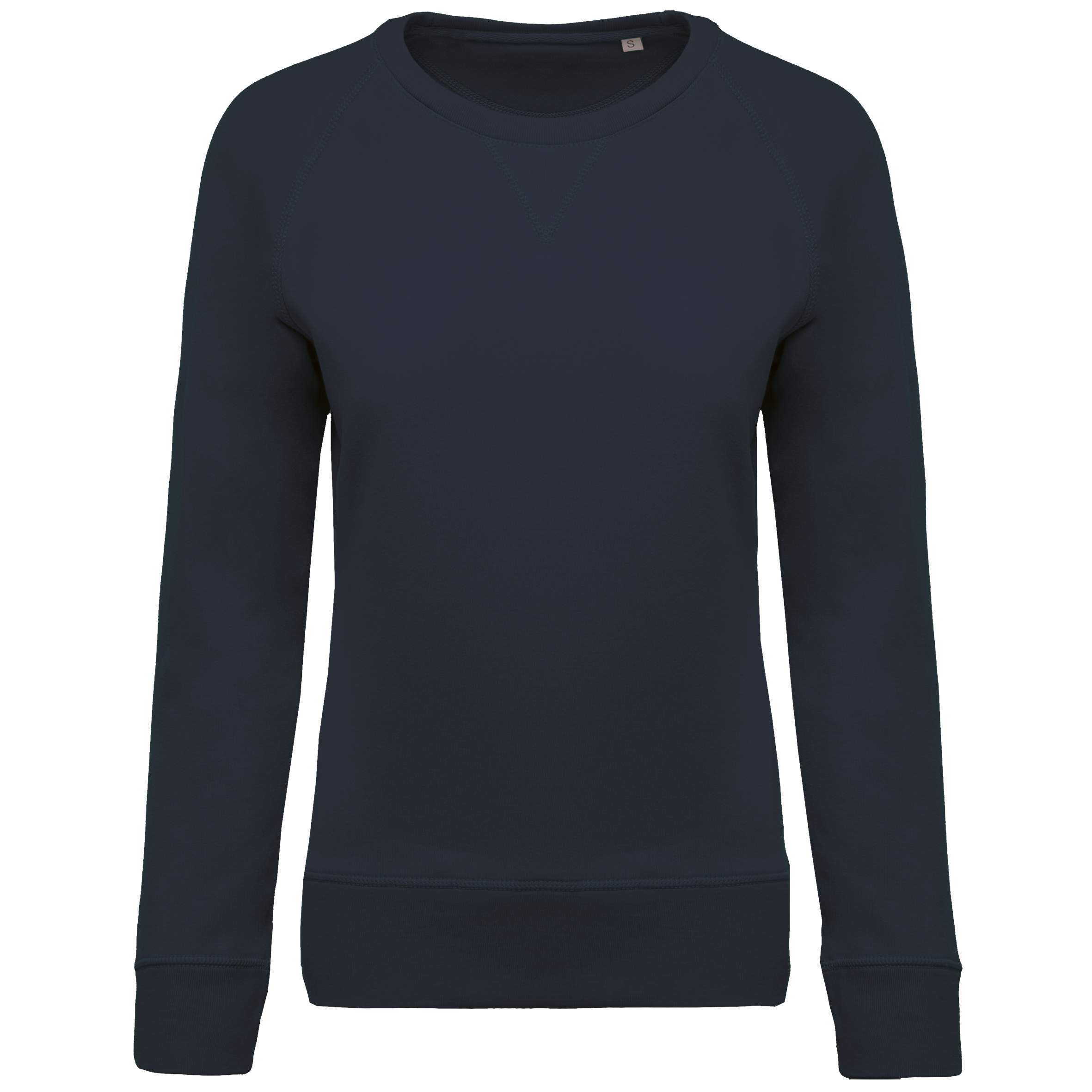 Sweat-shirt Bio col rond manches raglan femme - Image 33