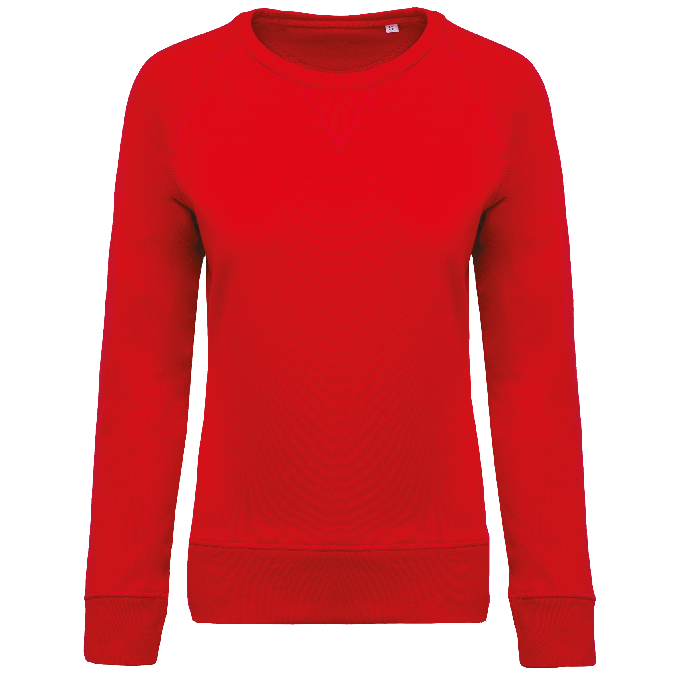 Sweat-shirt Bio col rond manches raglan femme - Image 39