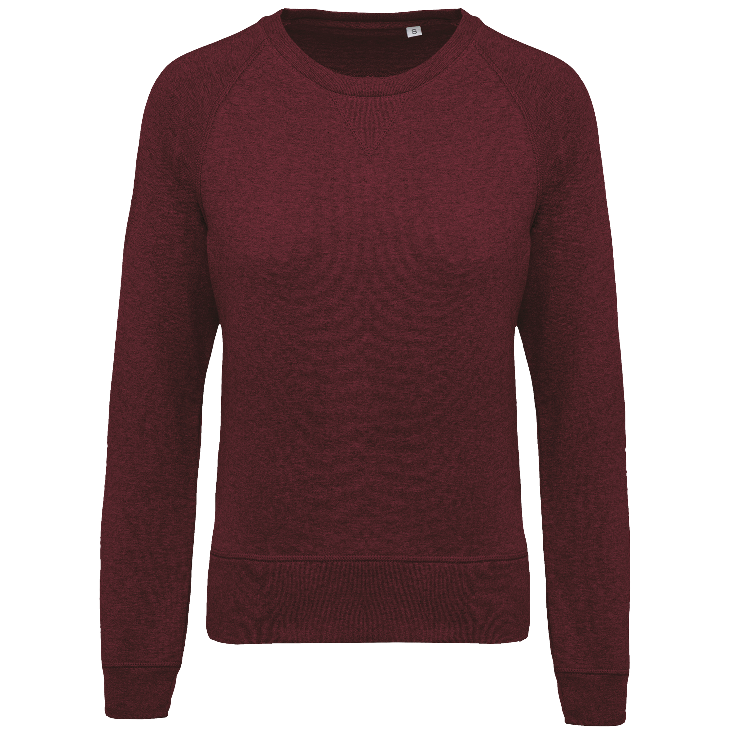 Sweat-shirt Bio col rond manches raglan femme - Image 51