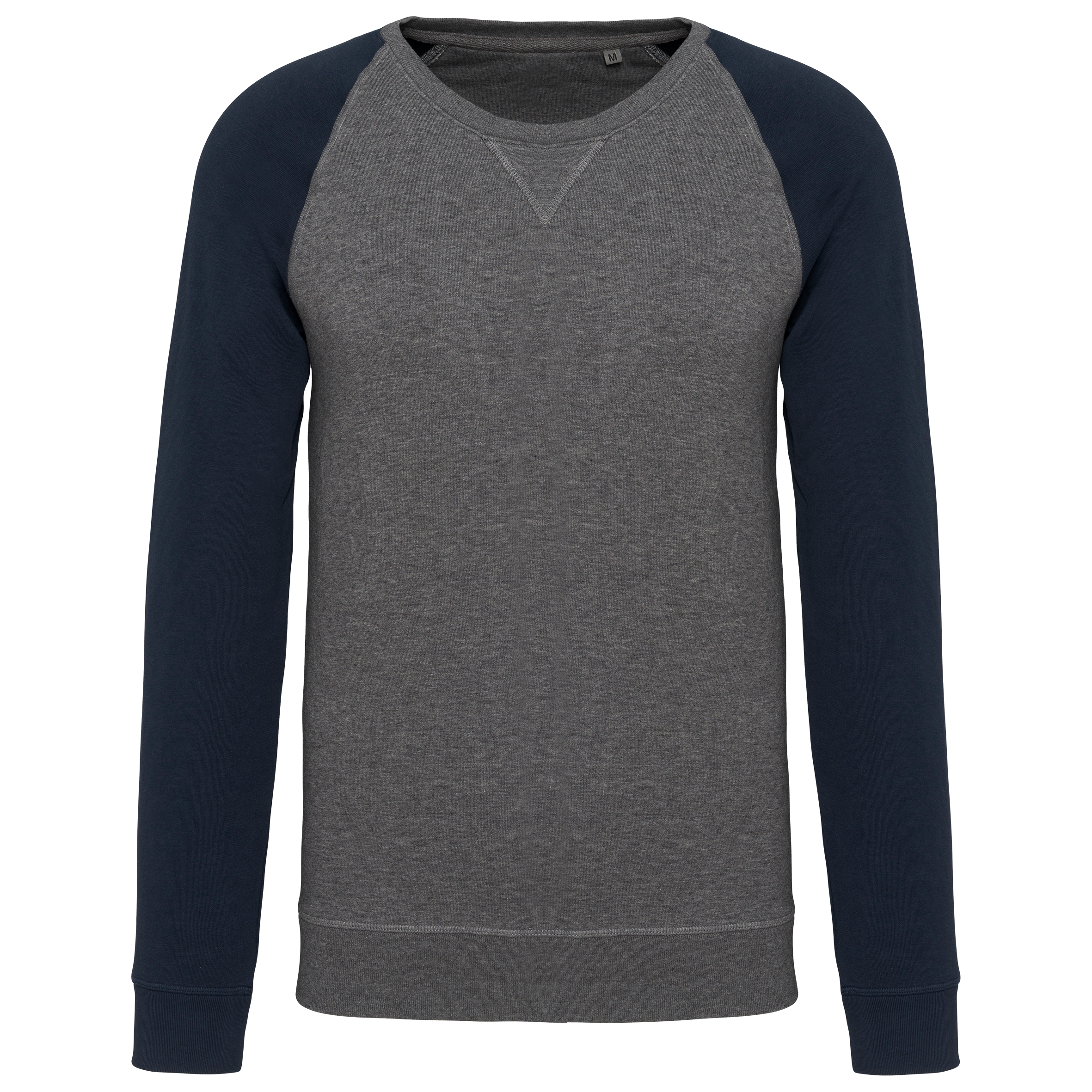 Grey Heather / Navy
