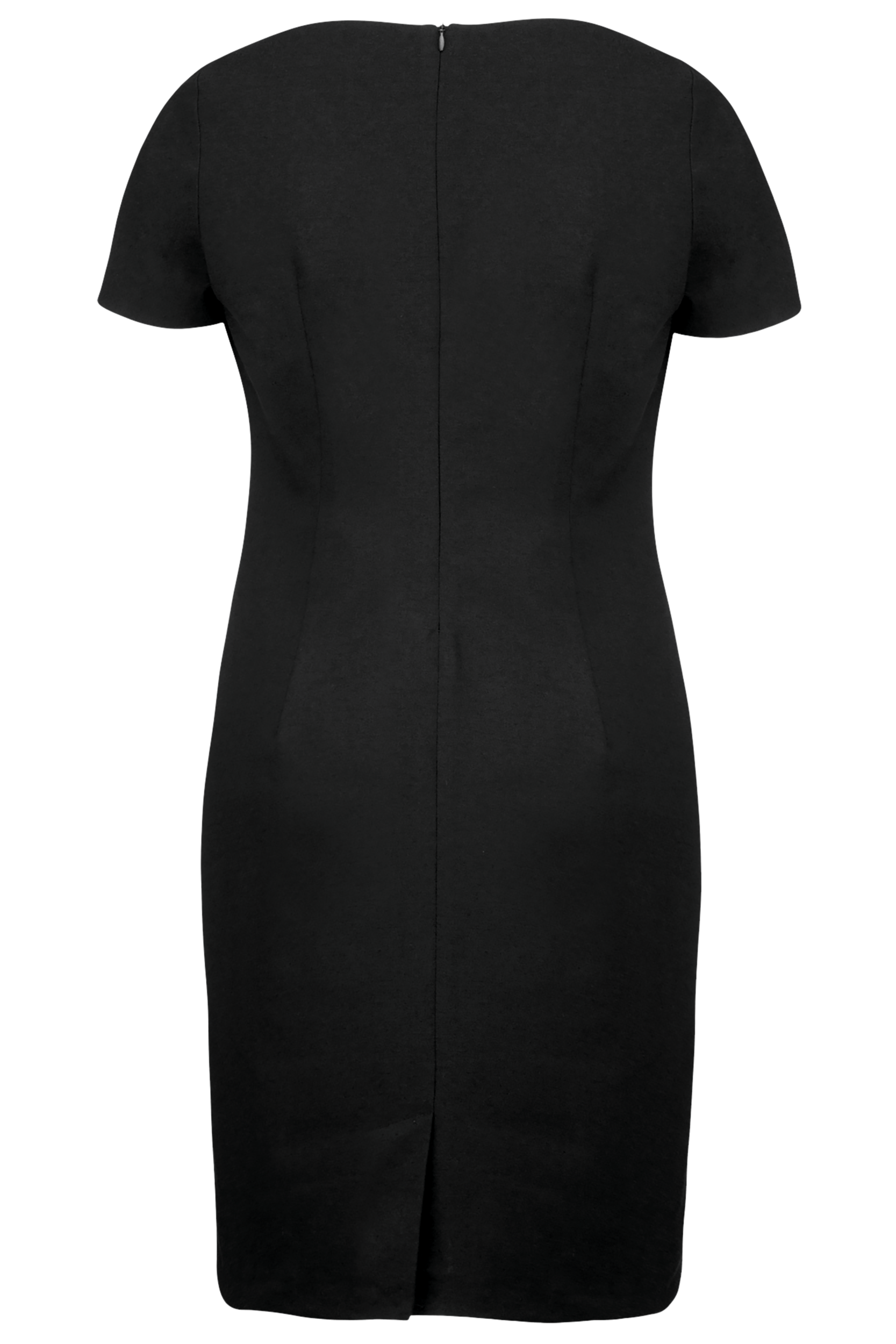 Vestido de manga curta - Black