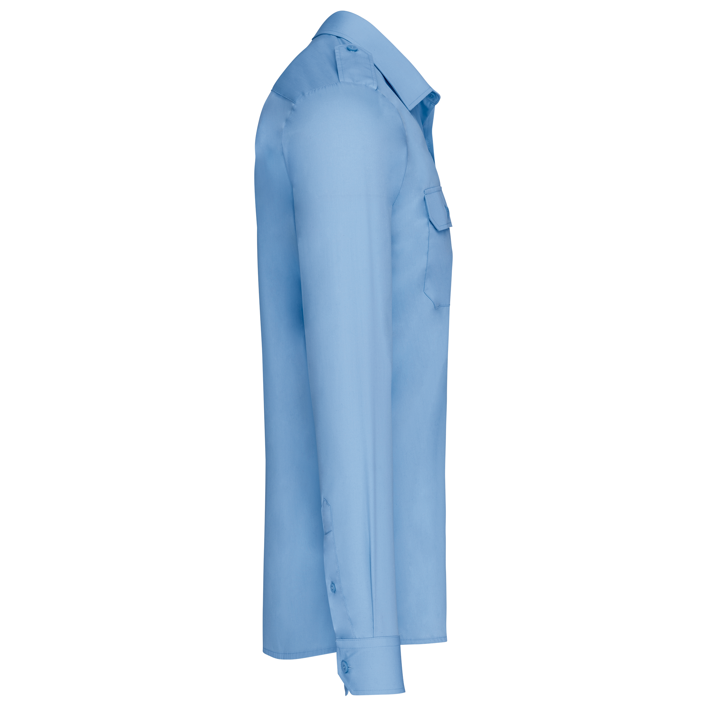 Chemise pilote manches longues homme - Image 21