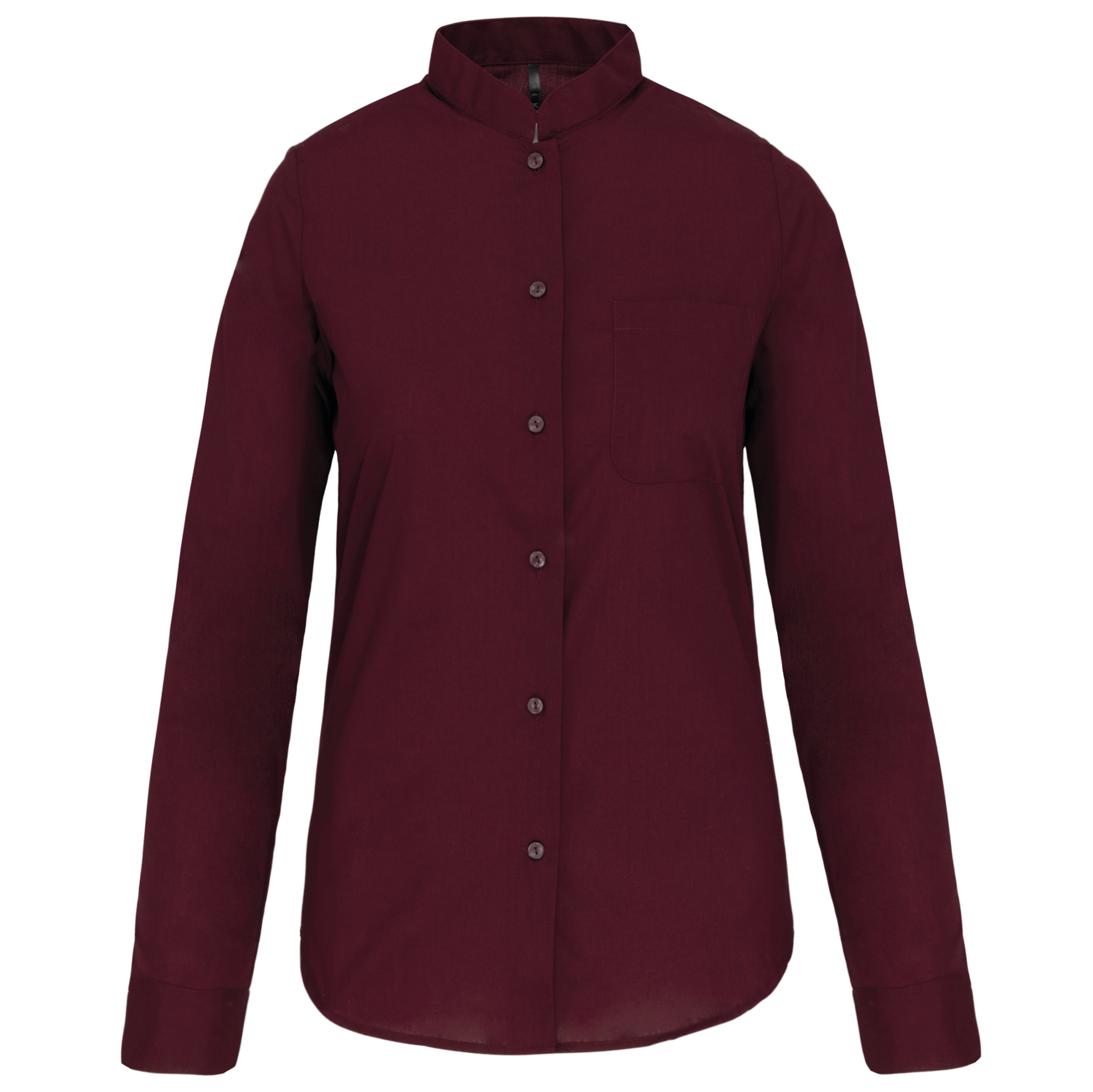 Chemise col mao manches longues femme - Image 29