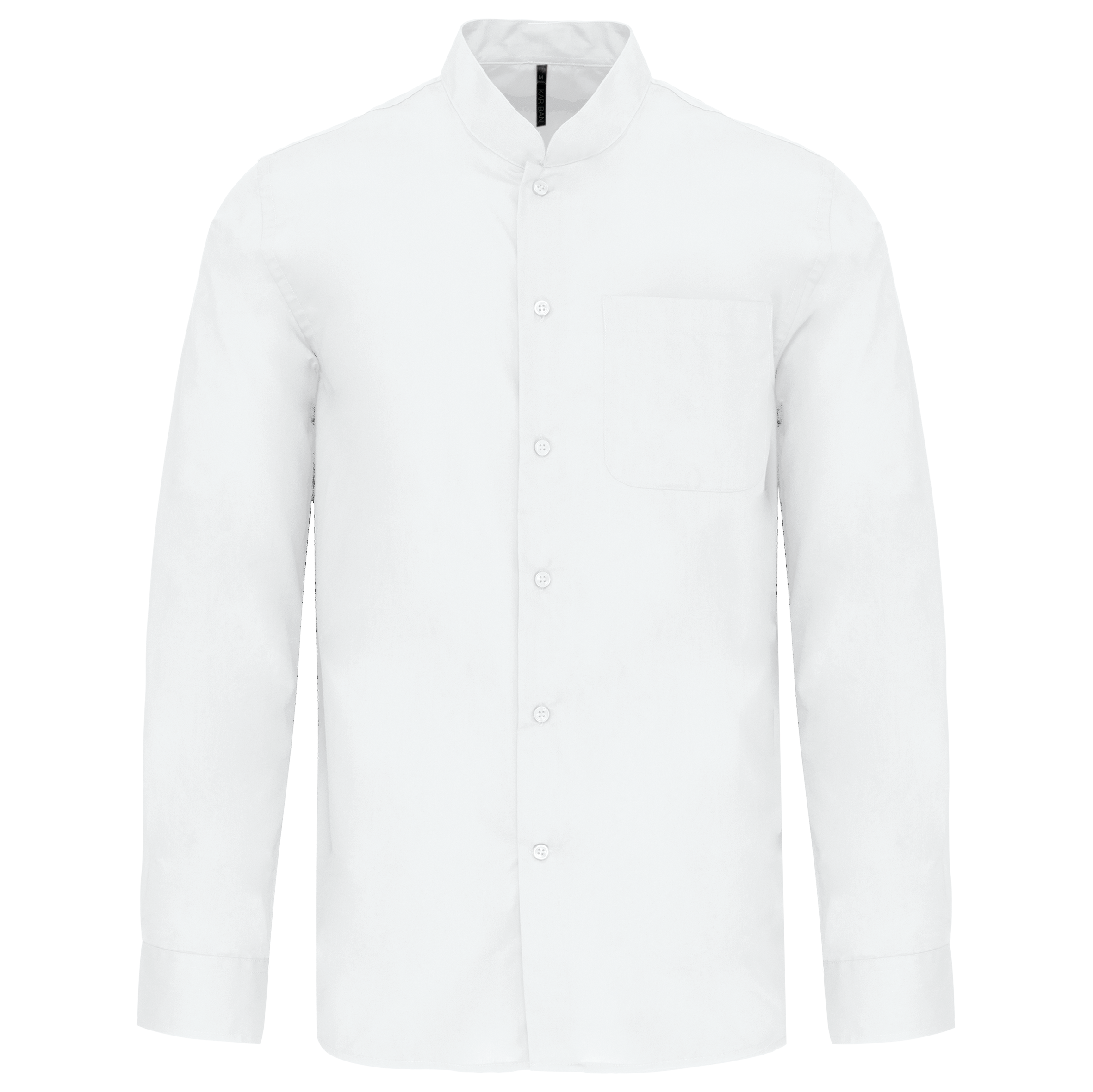 Chemise col mao manches longues - Image 26