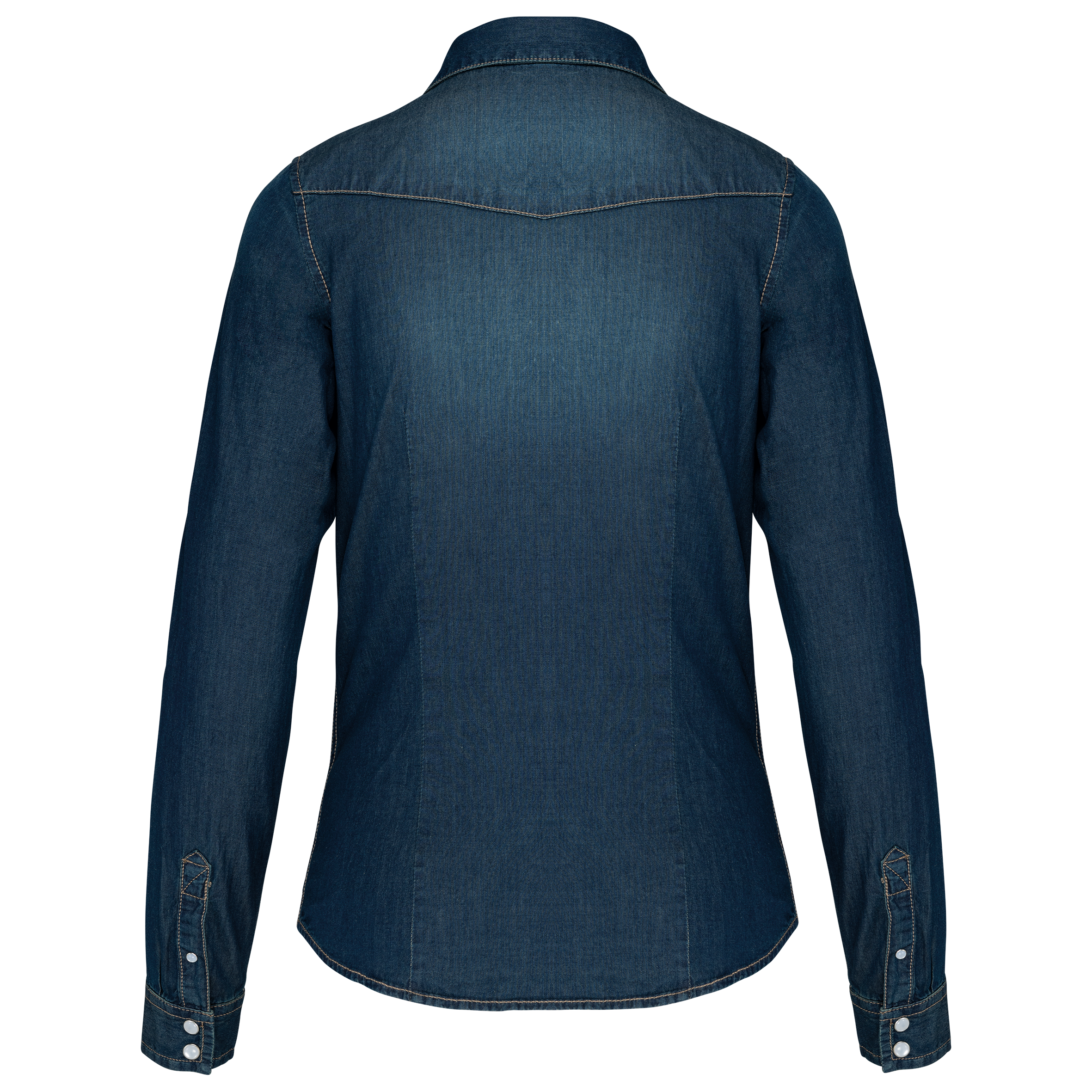 Chemise denim manches longues femme - Image 18
