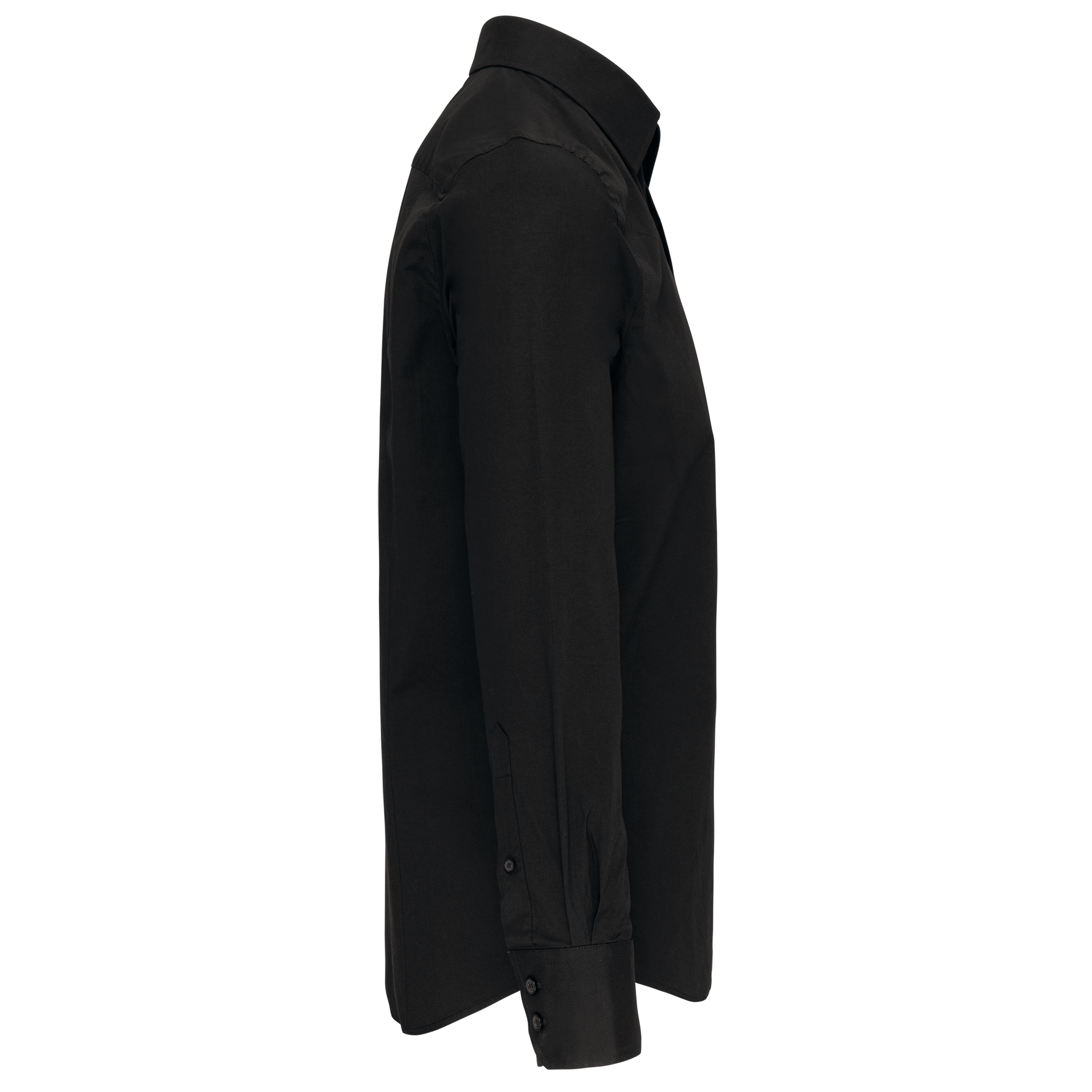 Chemise coton / élasthanne manches longues homme - Image 15