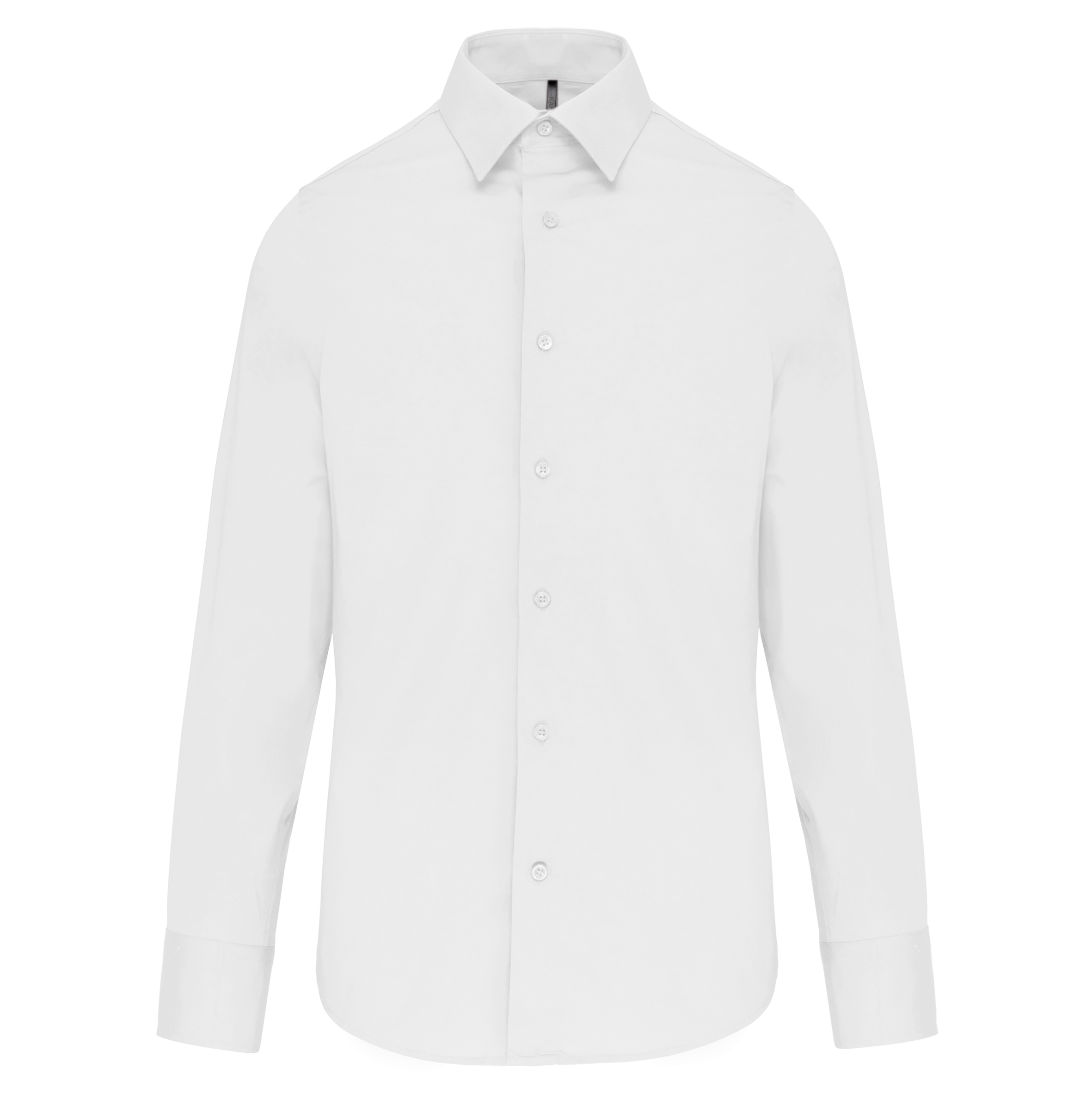 Chemise coton / élasthanne manches longues homme - Image 23