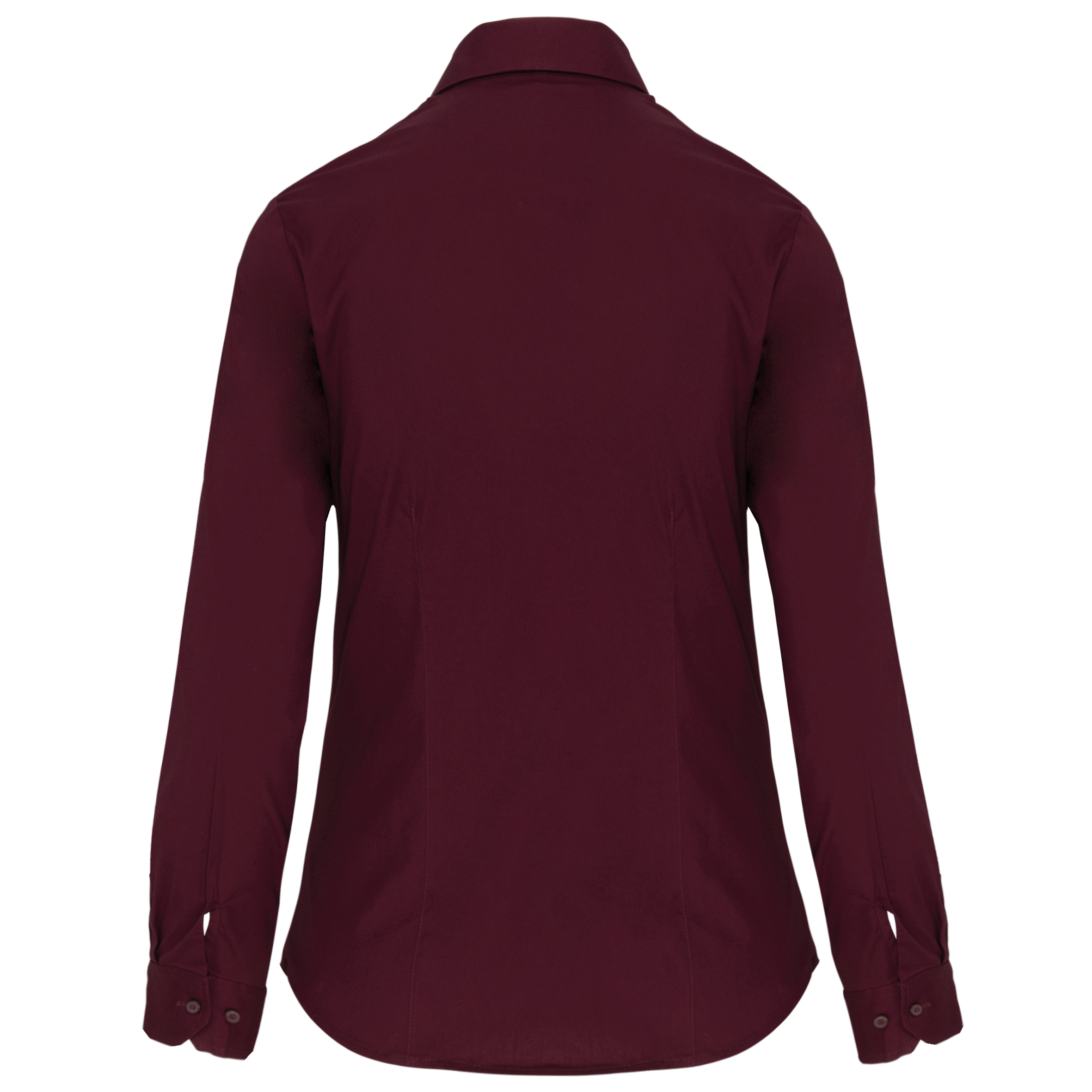 Chemise coton / élasthanne manches longues femme - Image 24