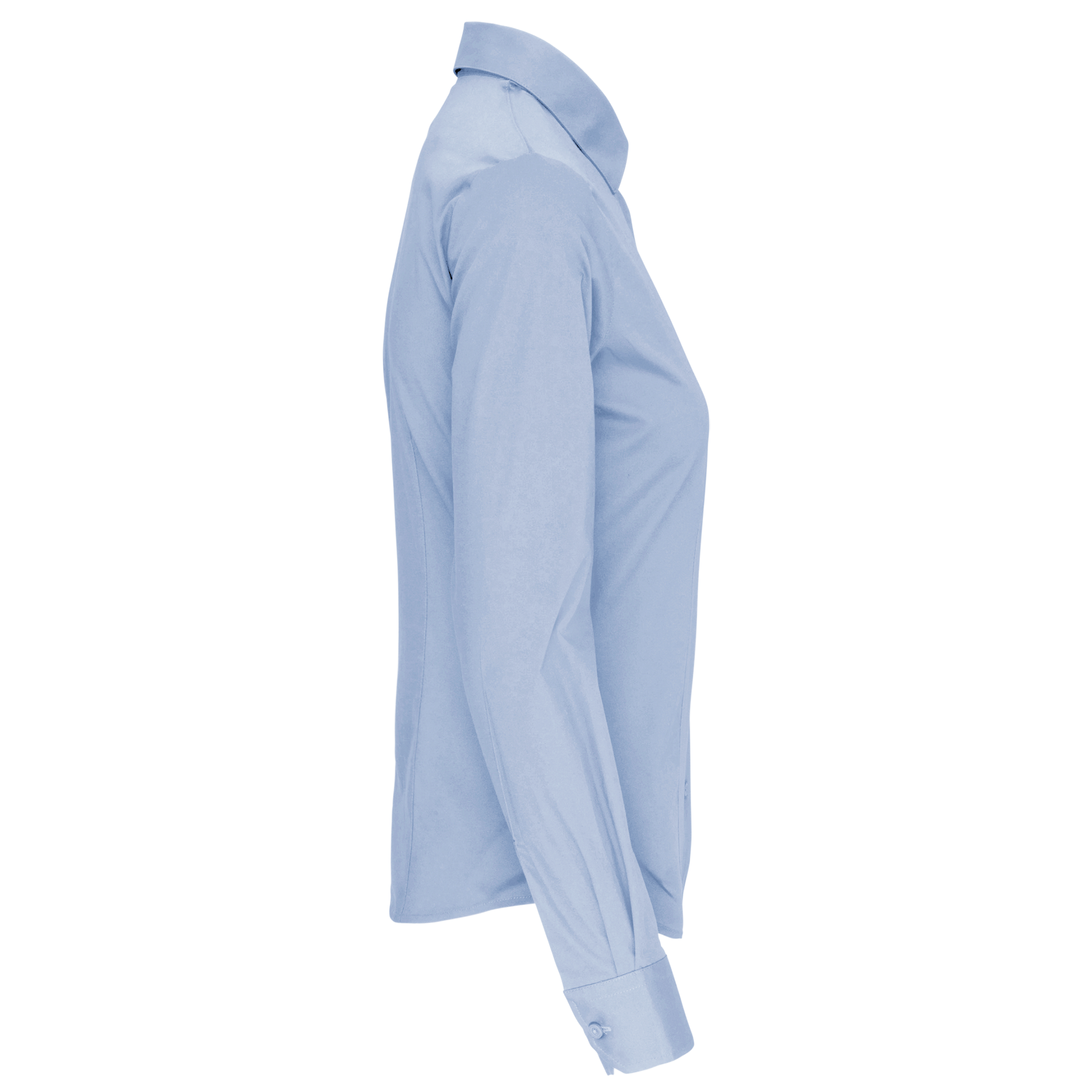 Chemise coton / élasthanne manches longues femme - Image 17