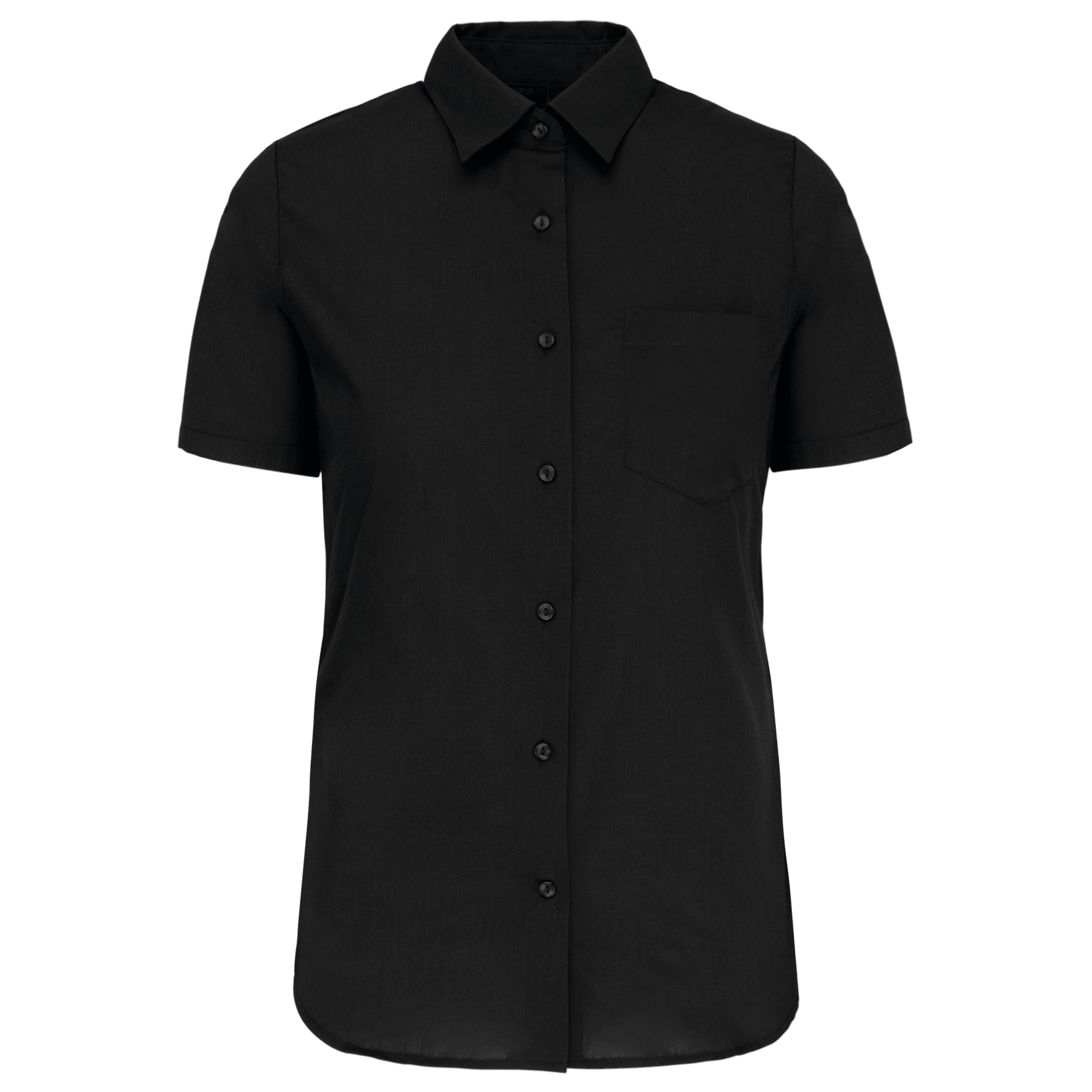 Chemise popeline manches courtes femme - Image 13