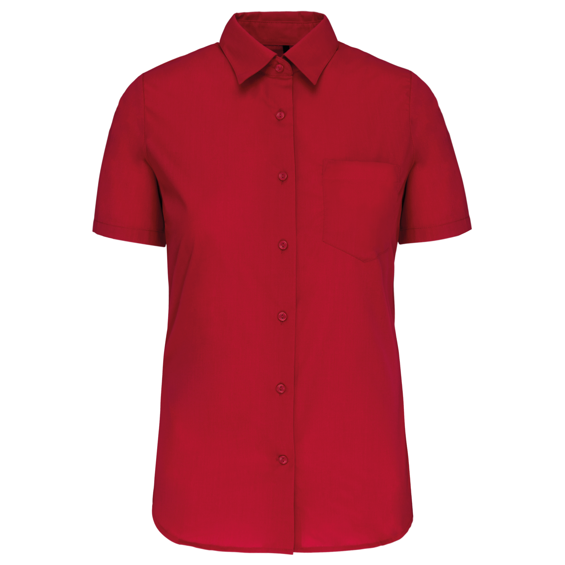 Chemise popeline manches courtes femme - Image 19