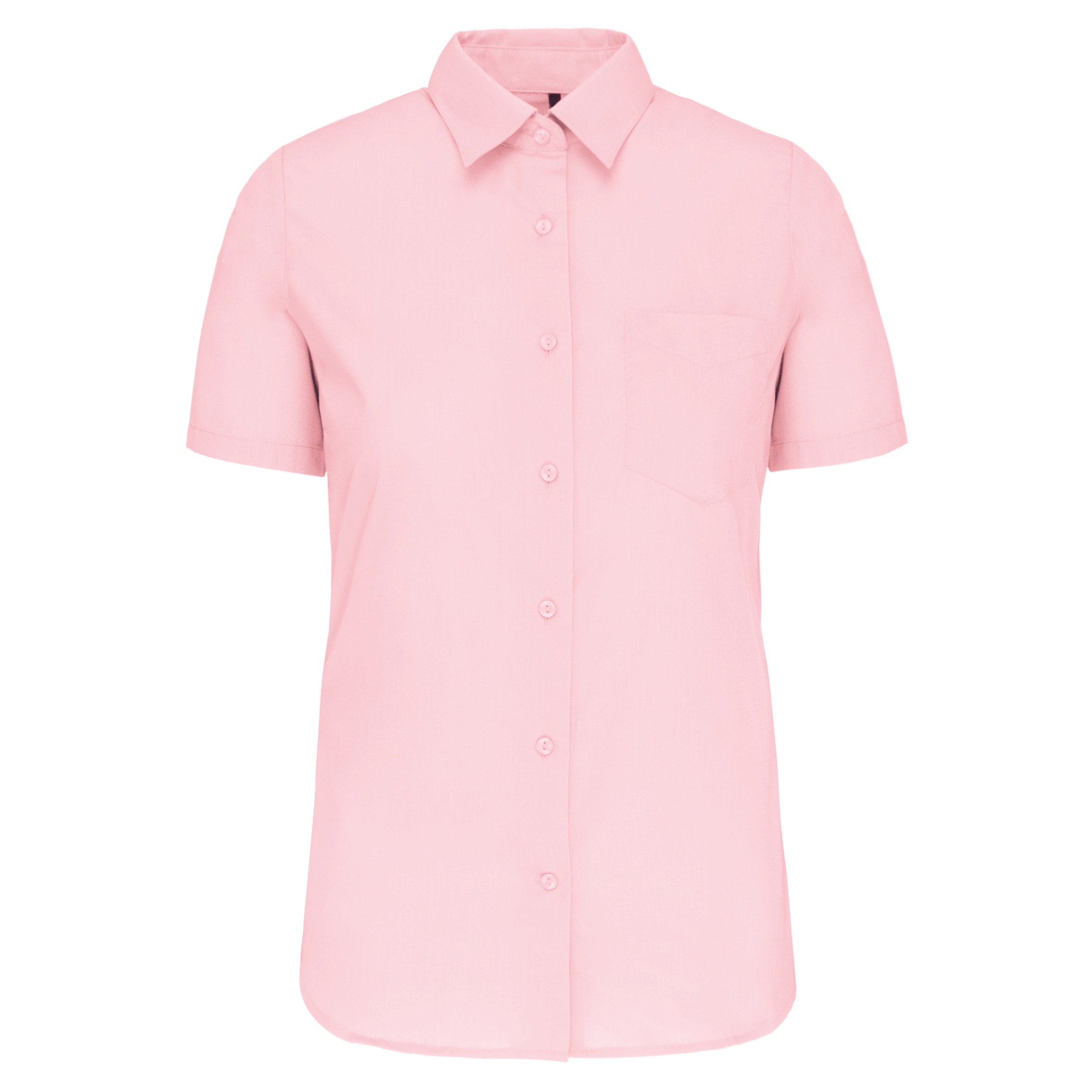 Chemise popeline polycoton manches courtes entretien facile femme - Image 67