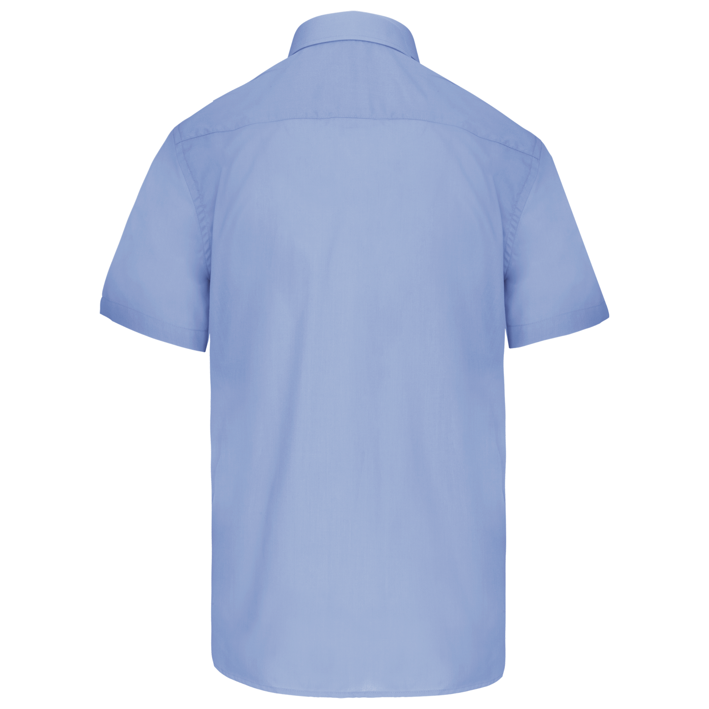 Chemise popeline polycoton manches courtes entretien facile homme - Image 22