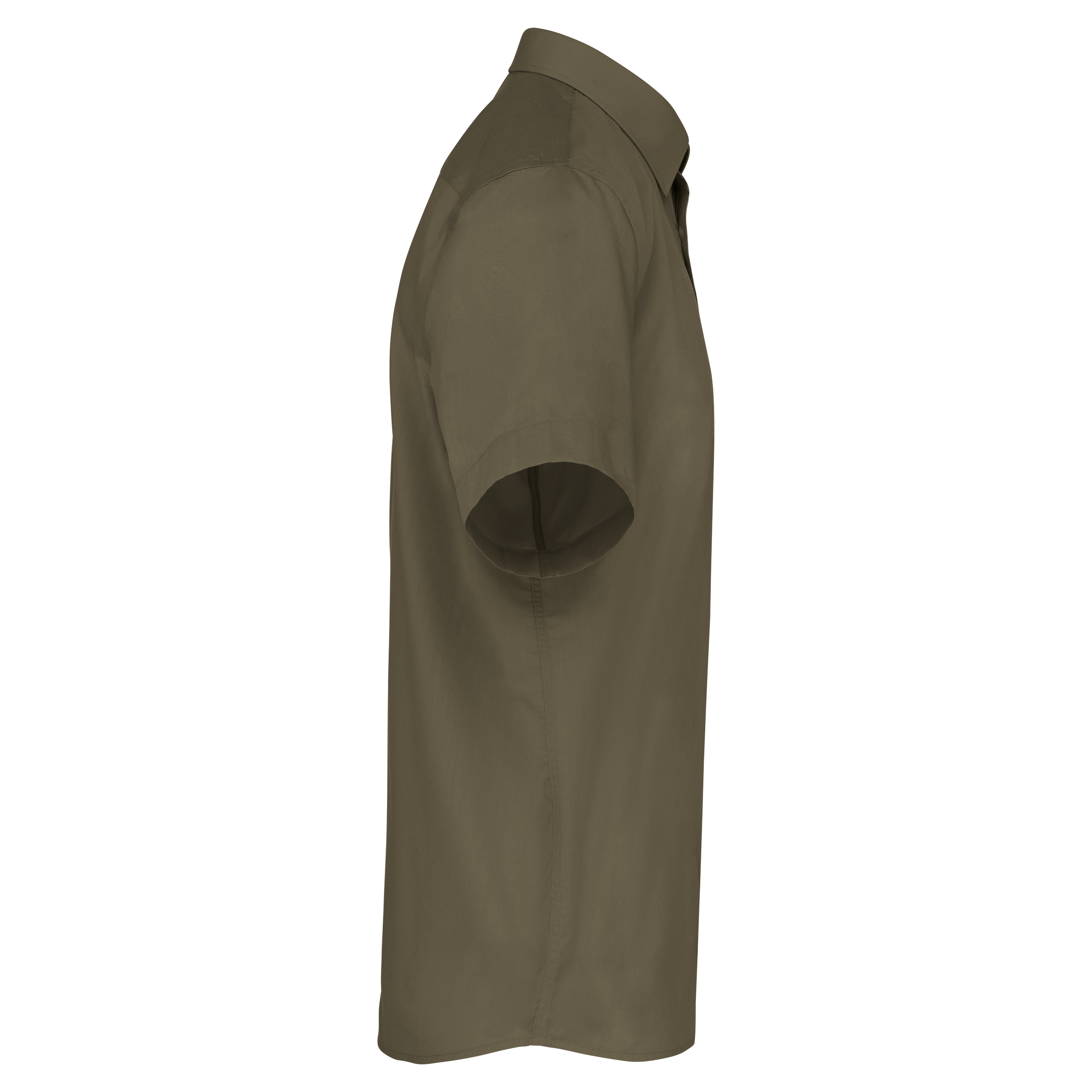 Chemise popeline polycoton manches courtes entretien facile homme - Image 54