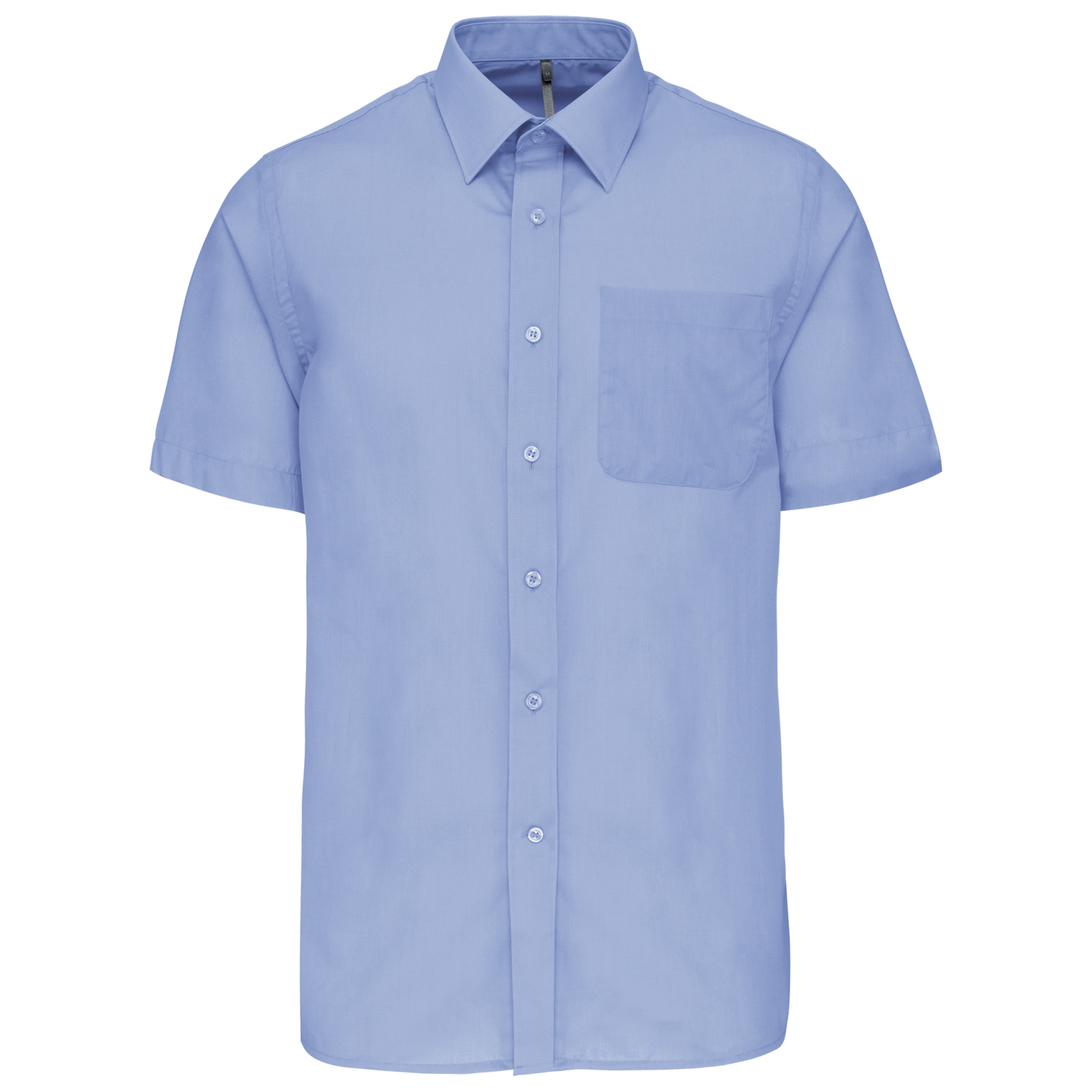 Chemise popeline polycoton manches courtes entretien facile homme - Image 23