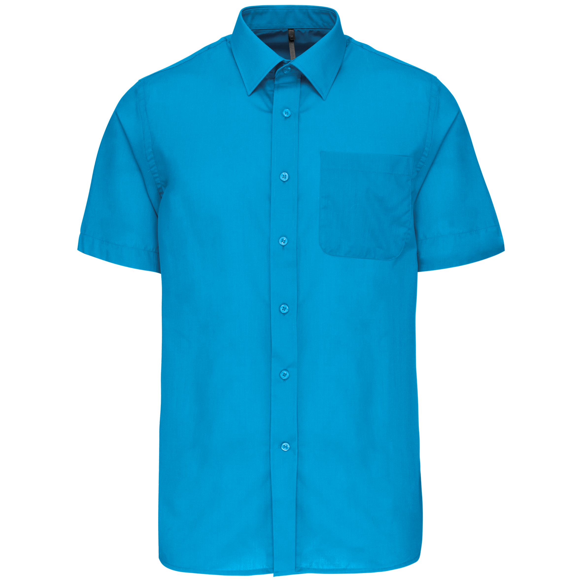 Chemise popeline polycoton manches courtes entretien facile homme - Image 26