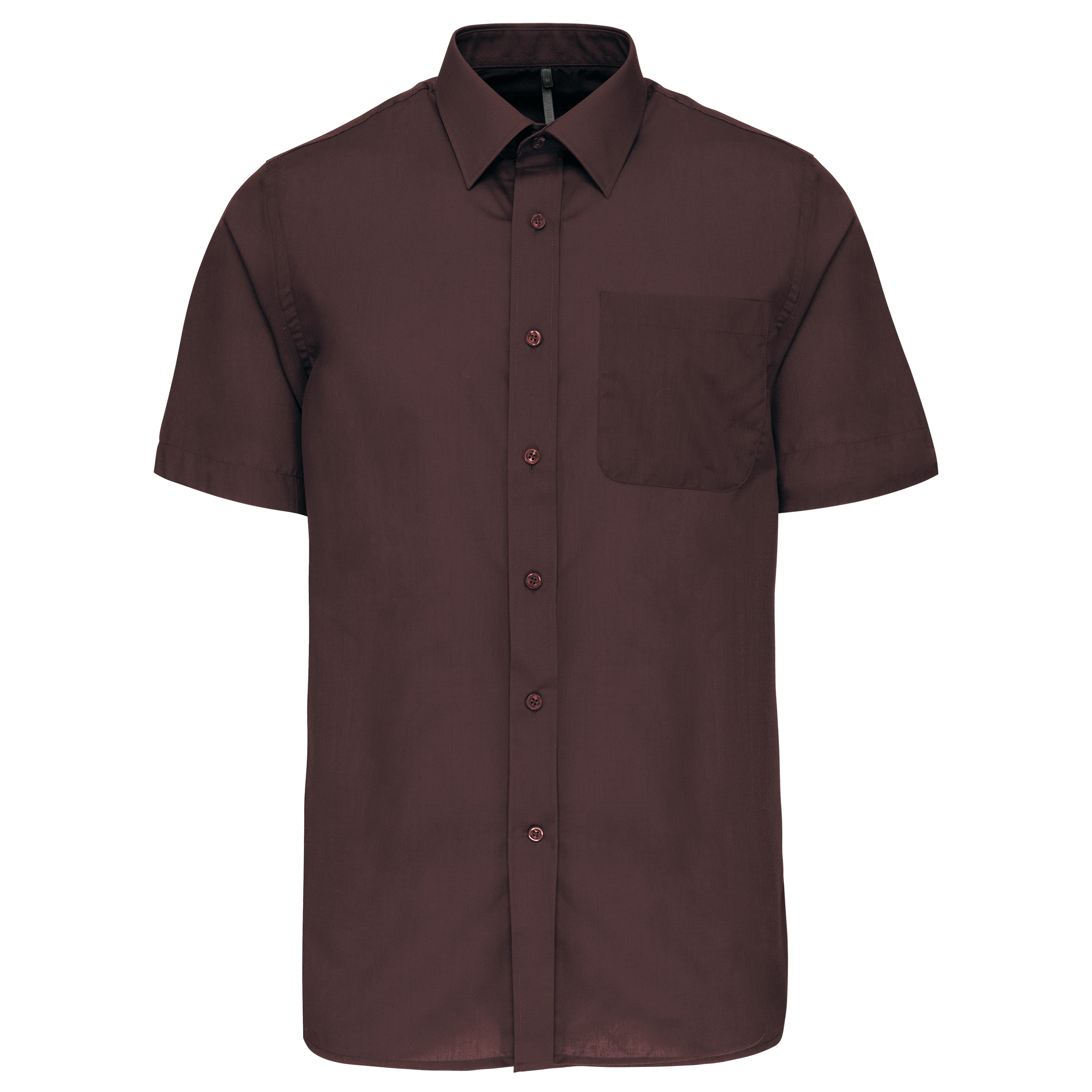 Chemise popeline polycoton manches courtes entretien facile homme - Image 29