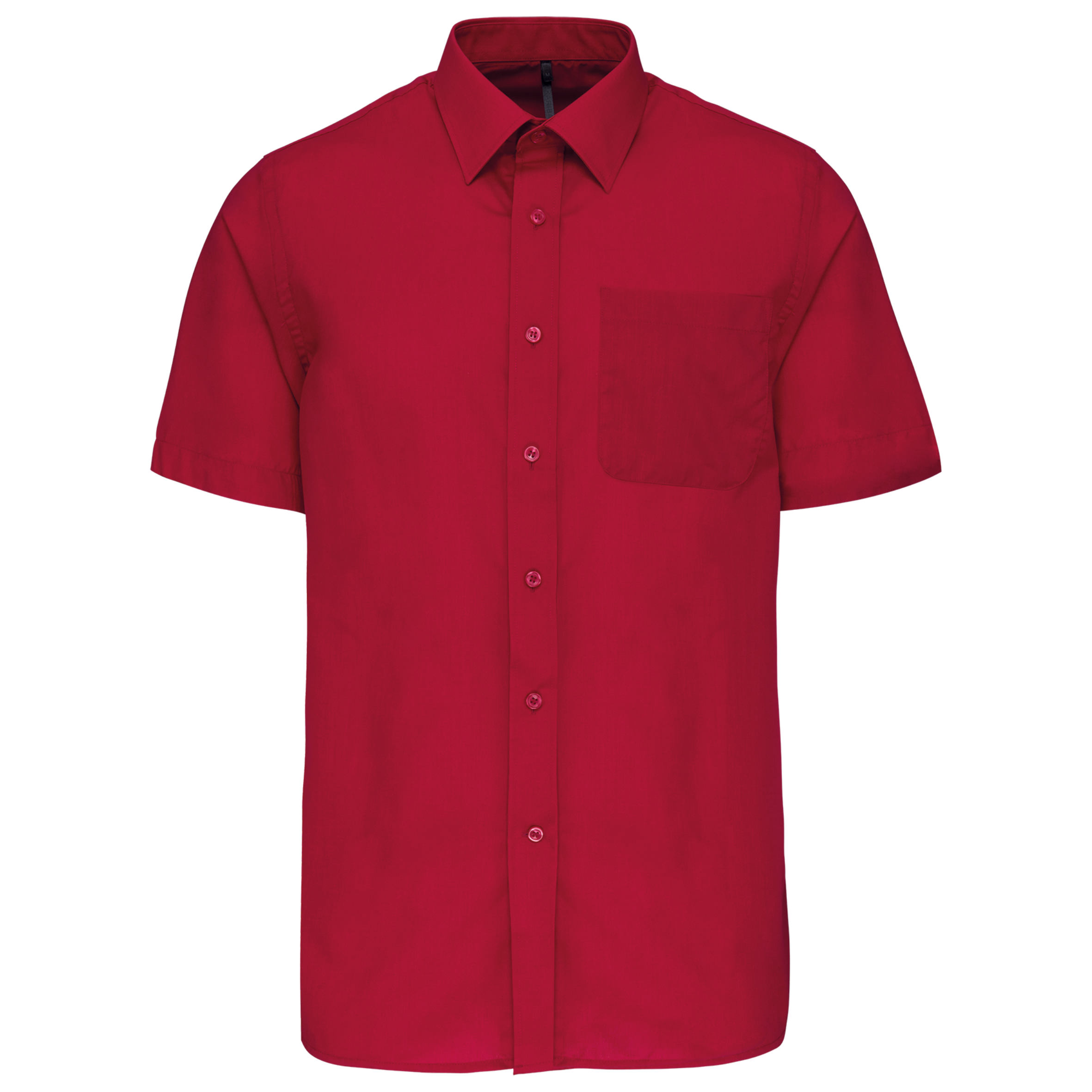 Chemise popeline polycoton manches courtes entretien facile homme - Image 35