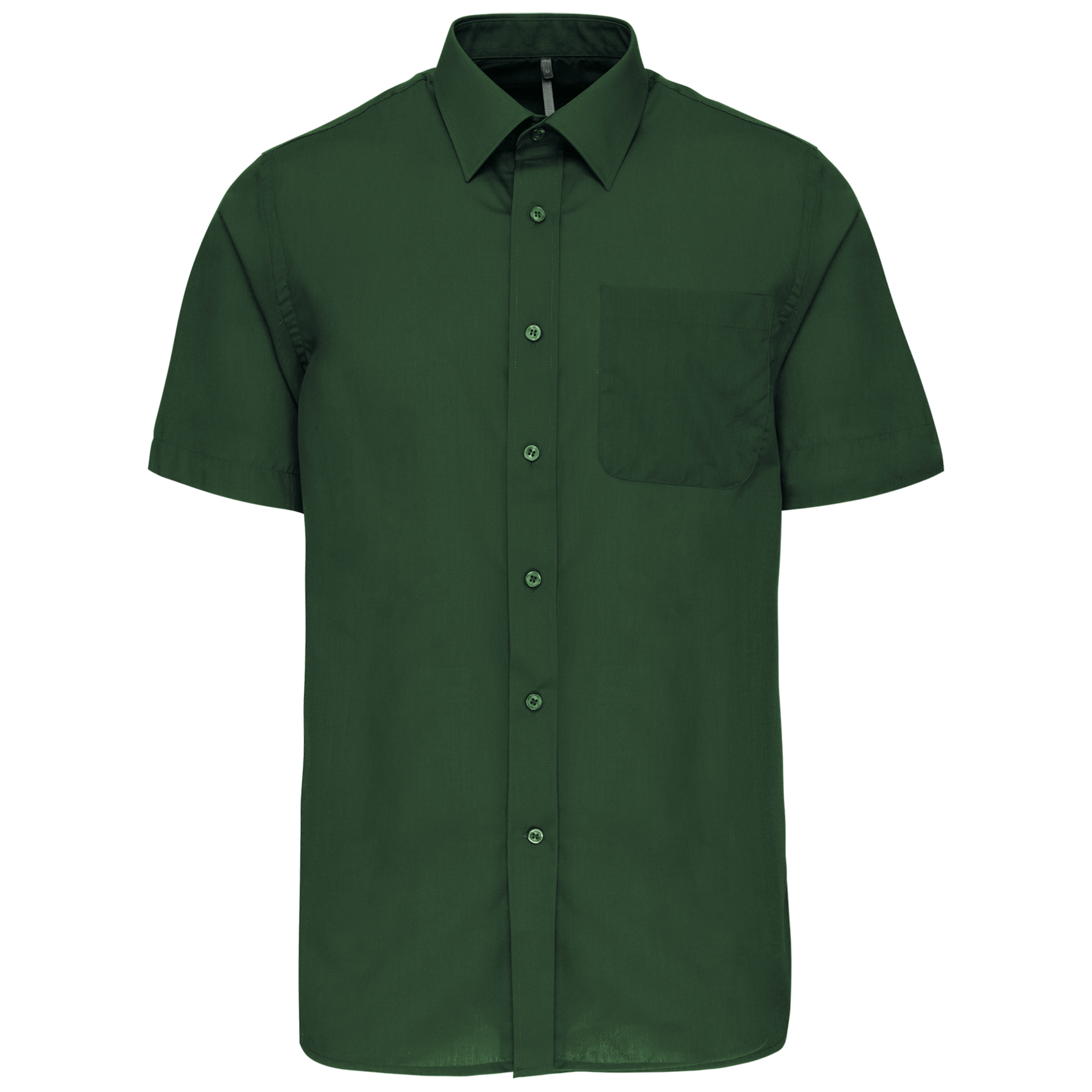 Chemise popeline polycoton manches courtes entretien facile homme - Image 44