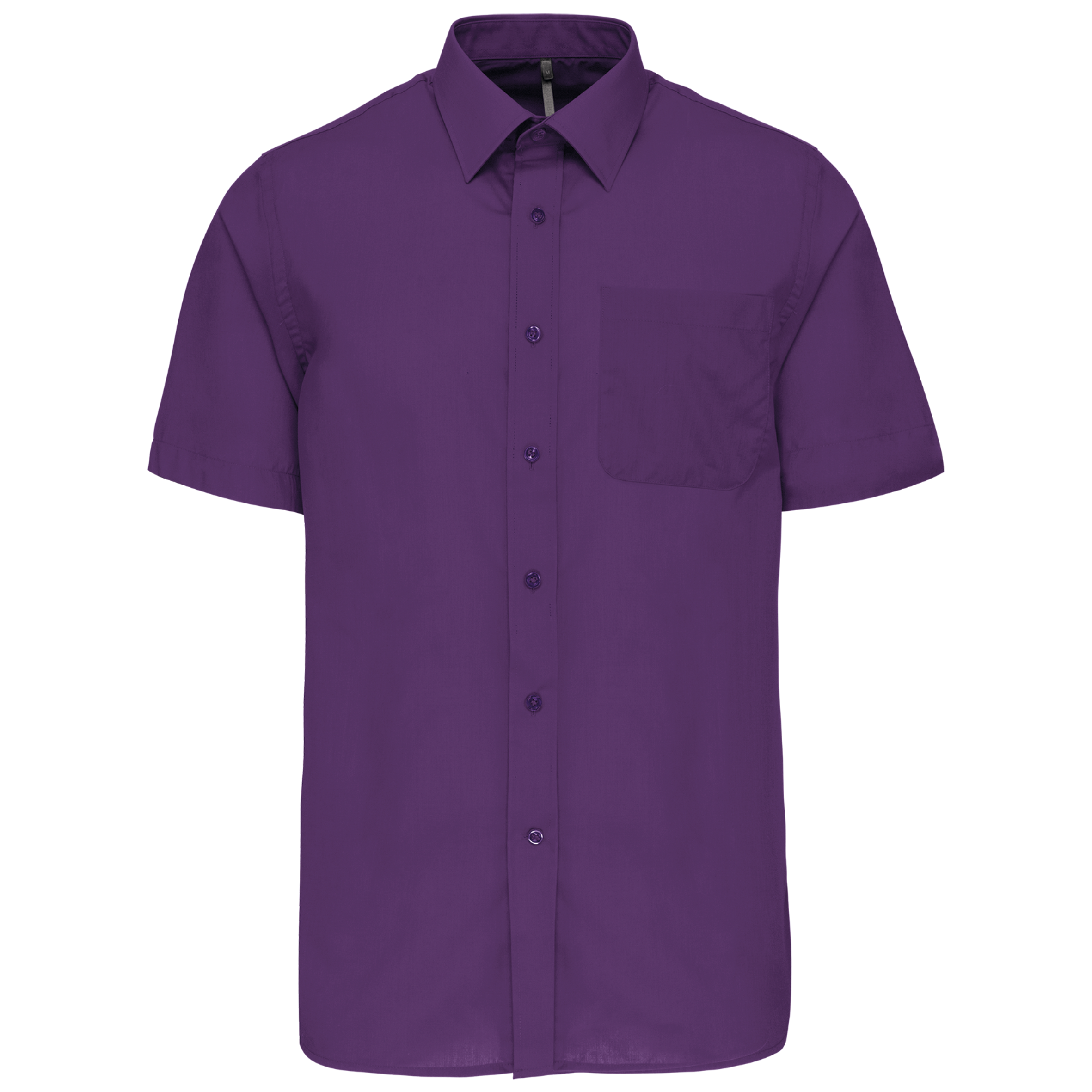 Chemise popeline polycoton manches courtes entretien facile homme - Image 74