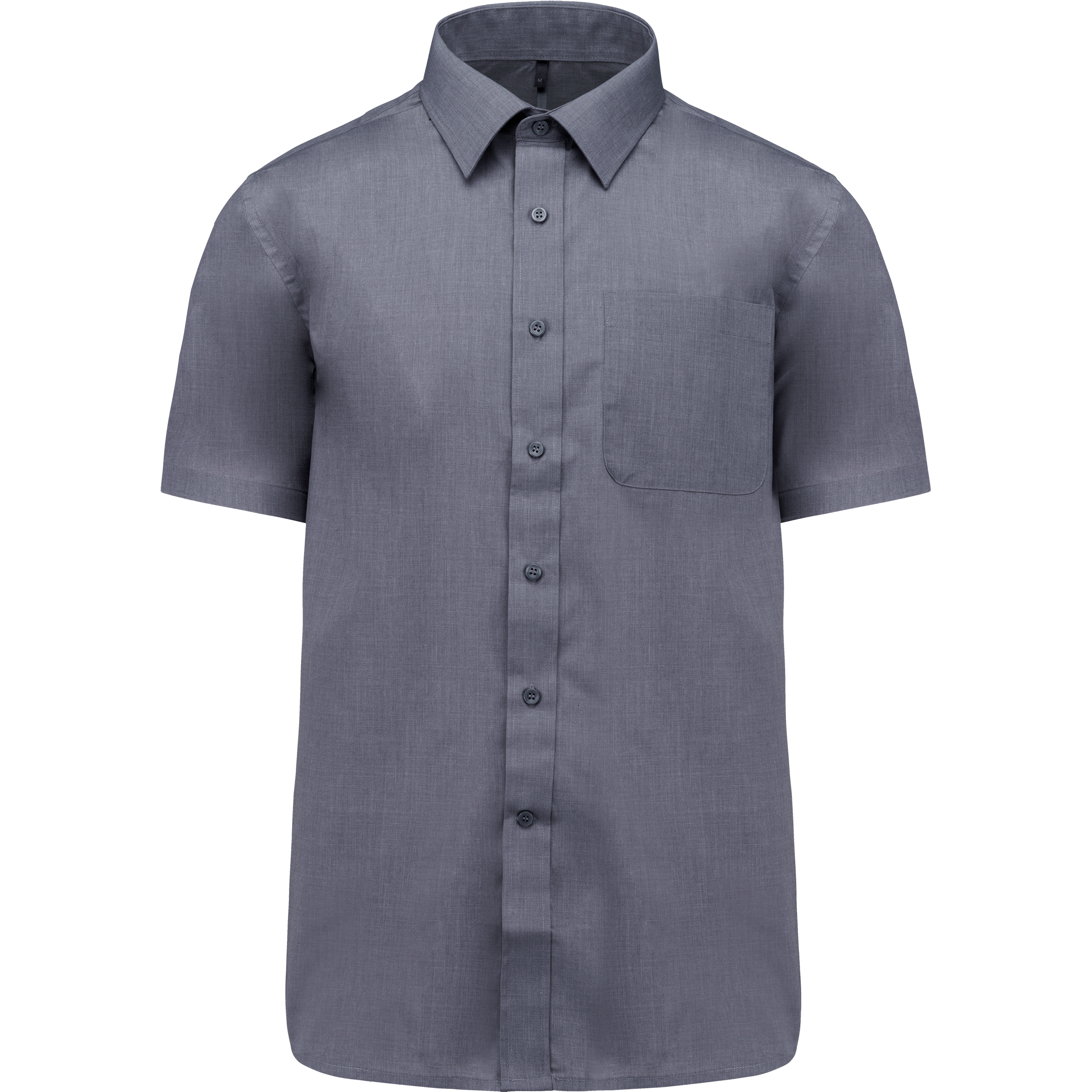 Chemise popeline polycoton manches courtes entretien facile homme - Image 86