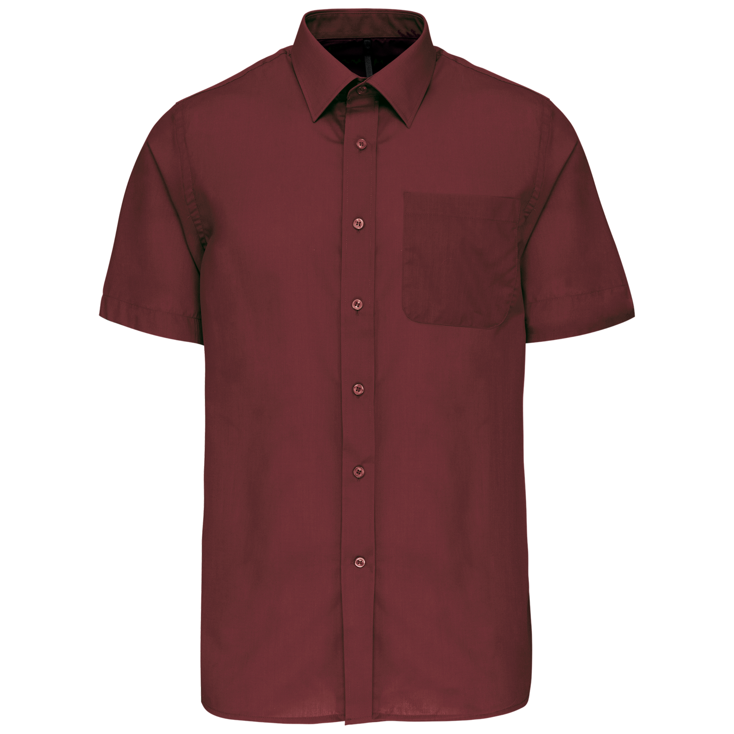 Chemise popeline polycoton manches courtes entretien facile homme - Image 92